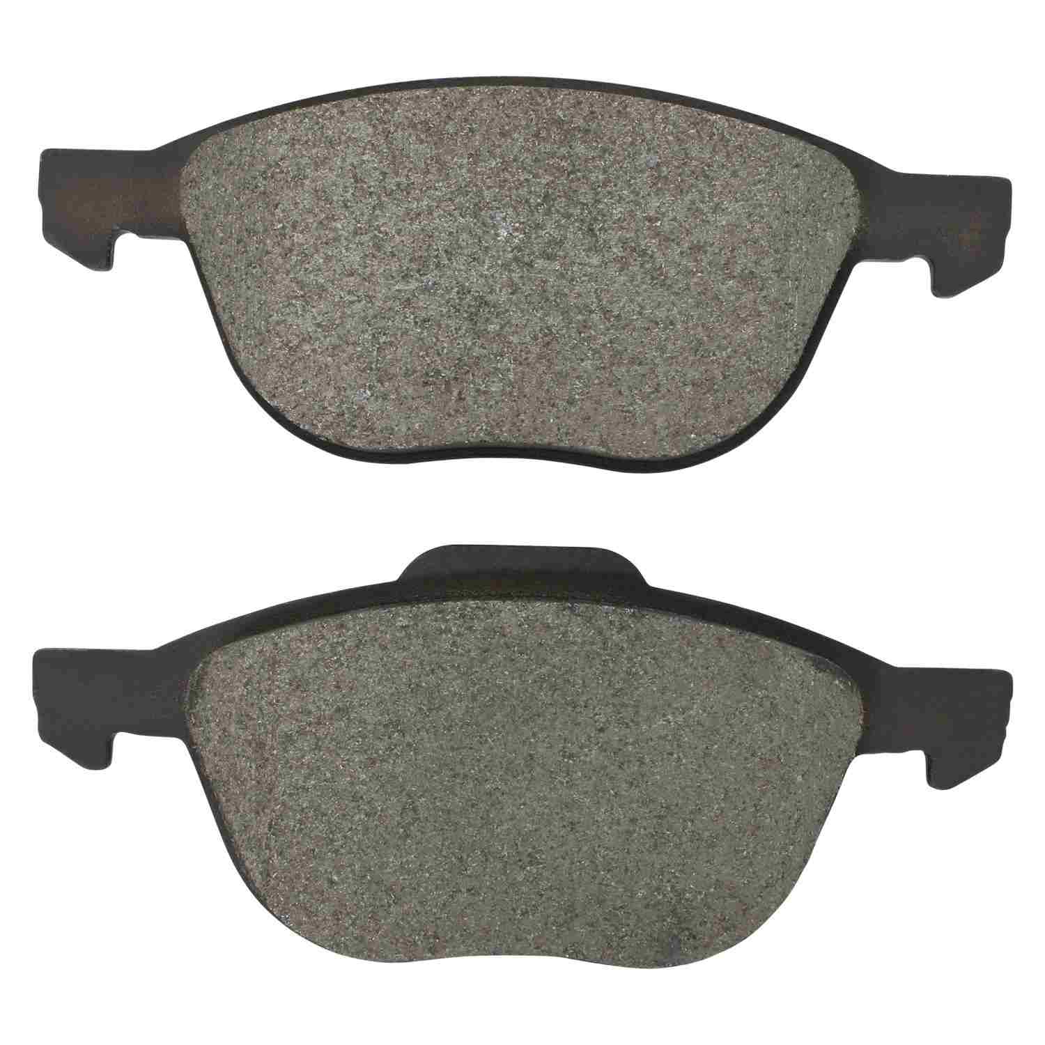 Front View of Front Disc Brake Pad Set MPA 1001-1044C