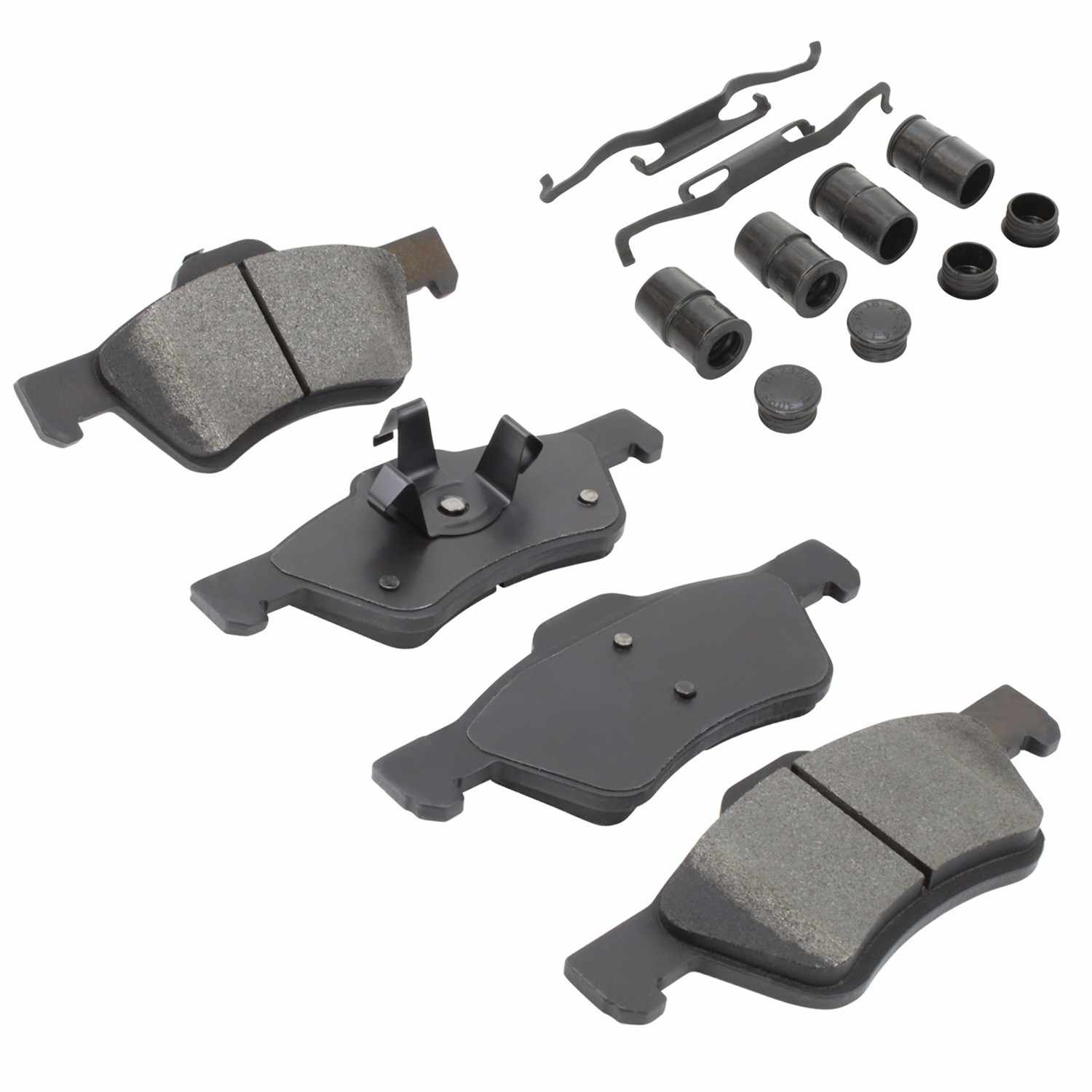 Angle View of Front Disc Brake Pad Set MPA 1001-1047AC