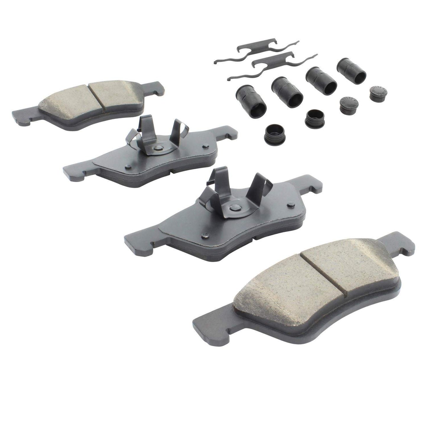 Angle View of Front Disc Brake Pad Set MPA 1001-1047C