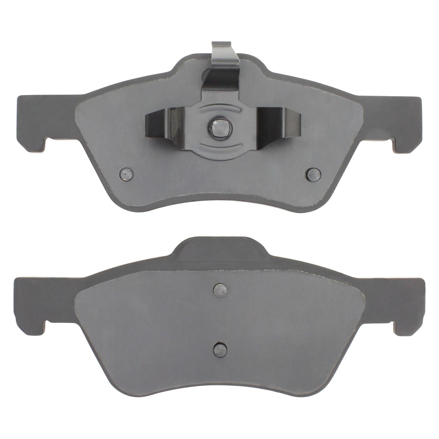 Back View of Front Disc Brake Pad Set MPA 1001-1047C