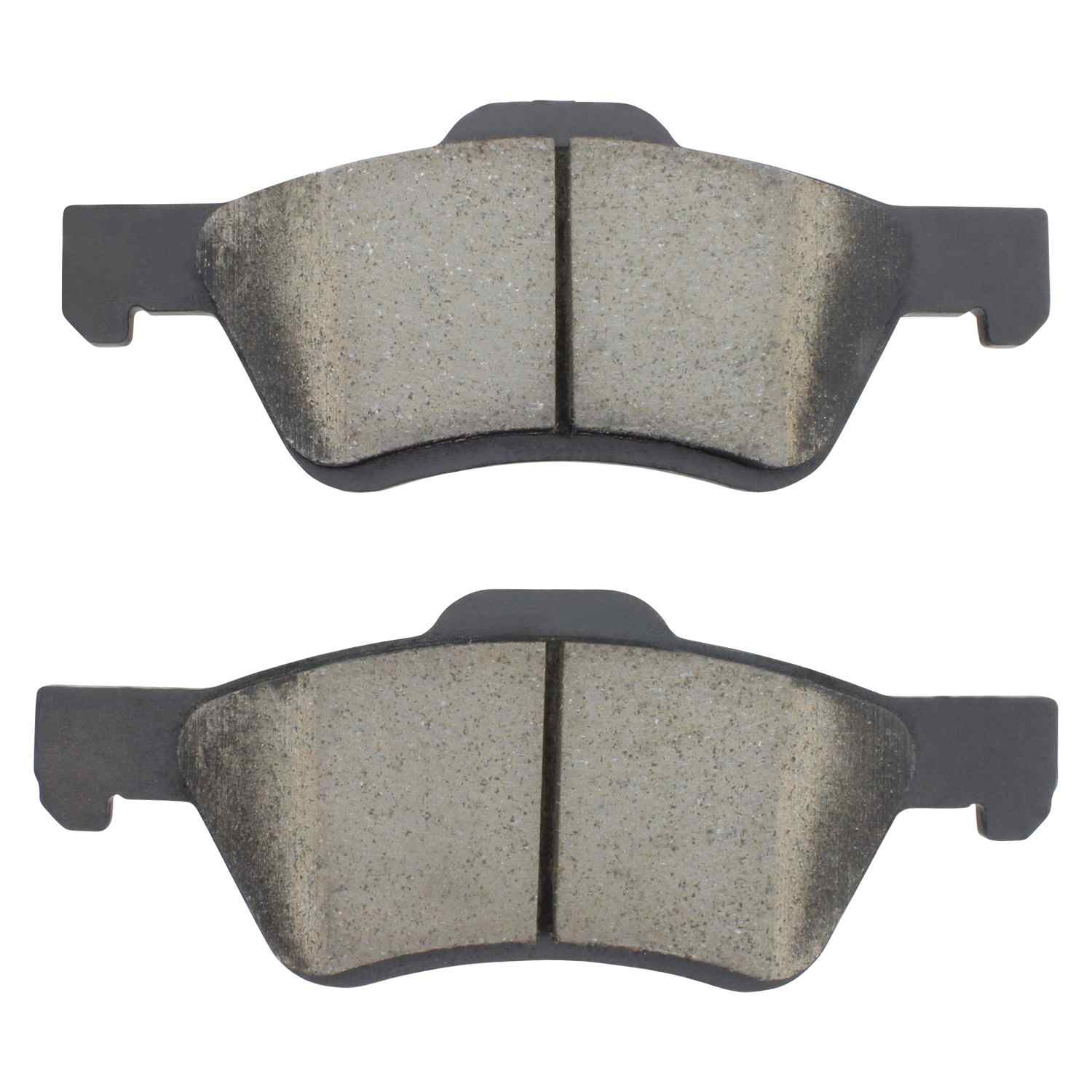 Front View of Front Disc Brake Pad Set MPA 1001-1047C