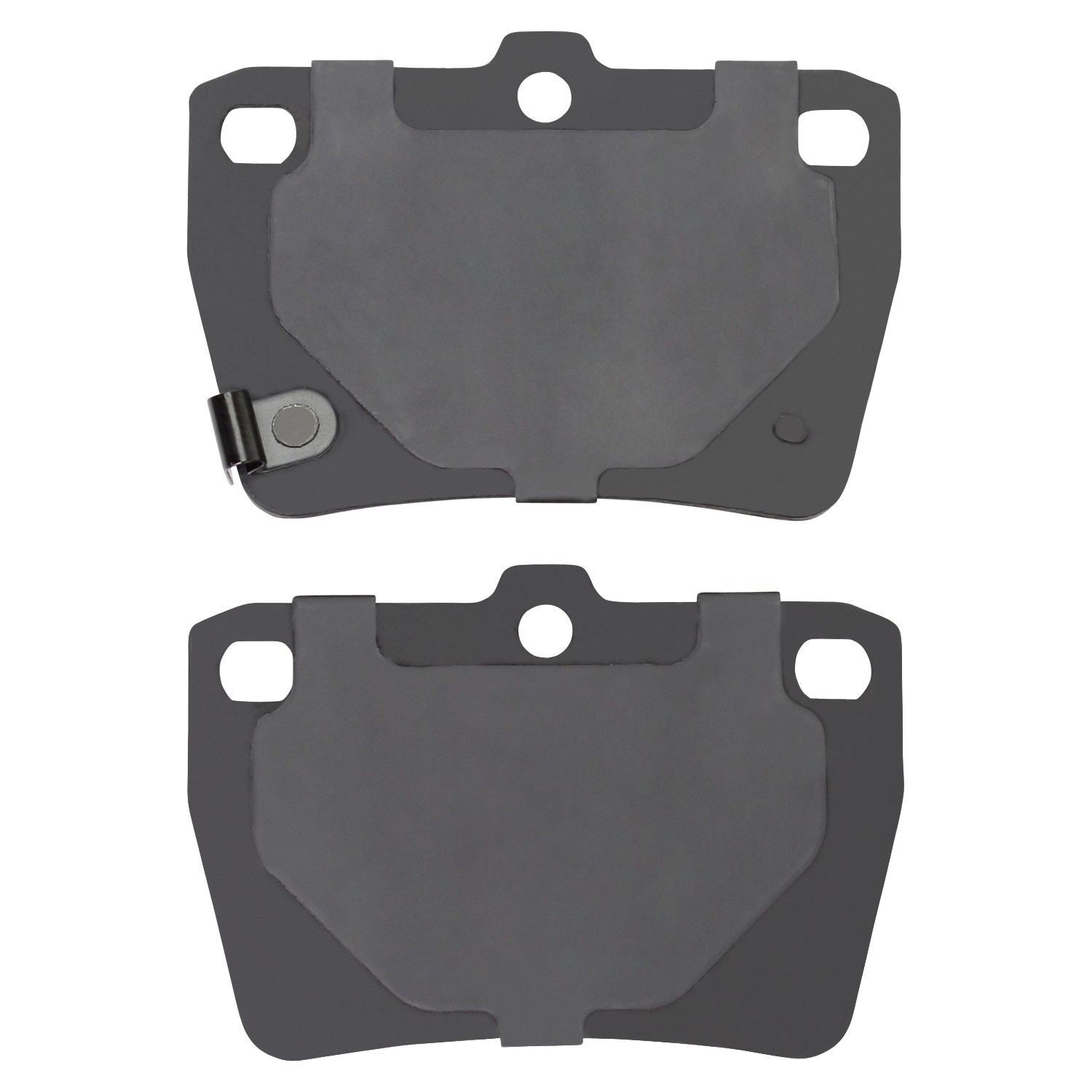 Back View of Rear Disc Brake Pad Set MPA 1001-1051C