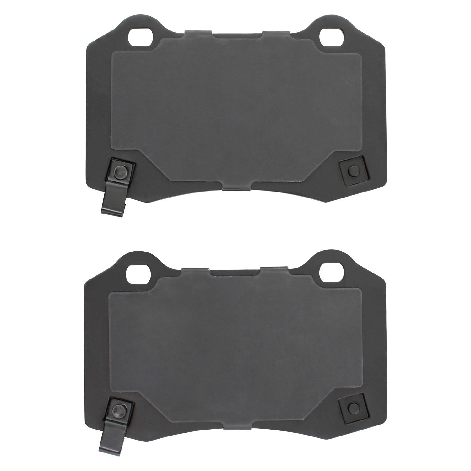 Back View of Rear Disc Brake Pad Set MPA 1001-1053C