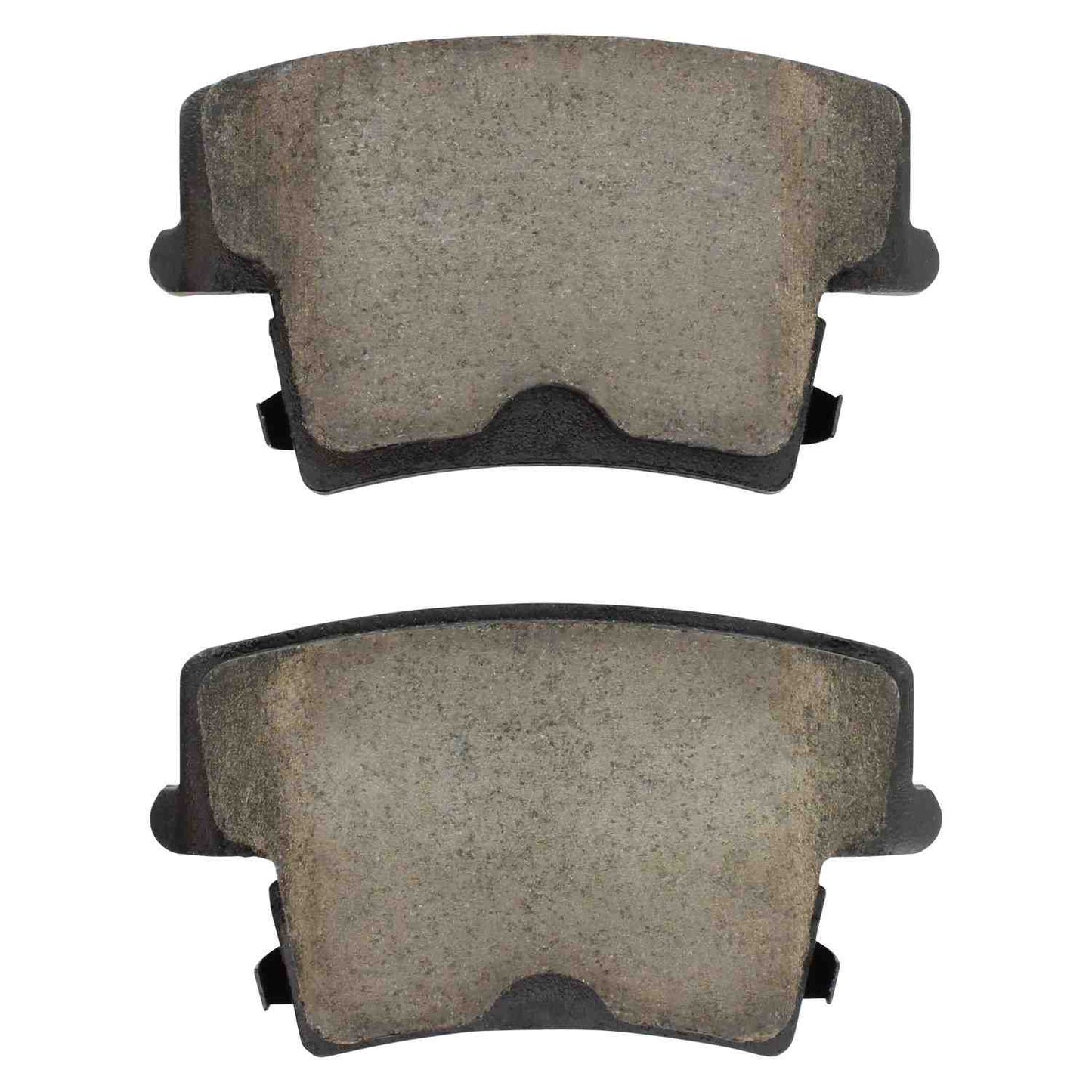 Front View of Rear Disc Brake Pad Set MPA 1001-1057BC