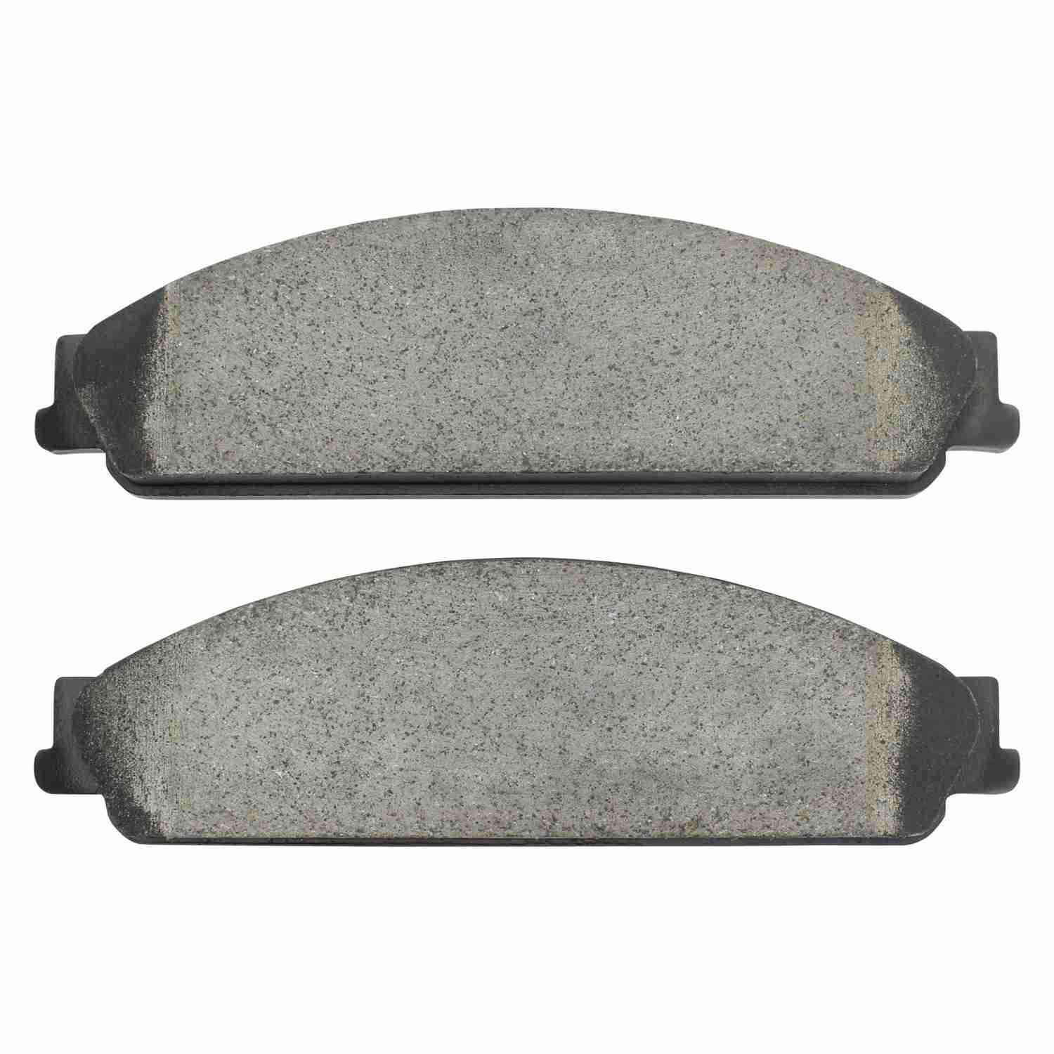 Front View of Front Disc Brake Pad Set MPA 1001-1070C