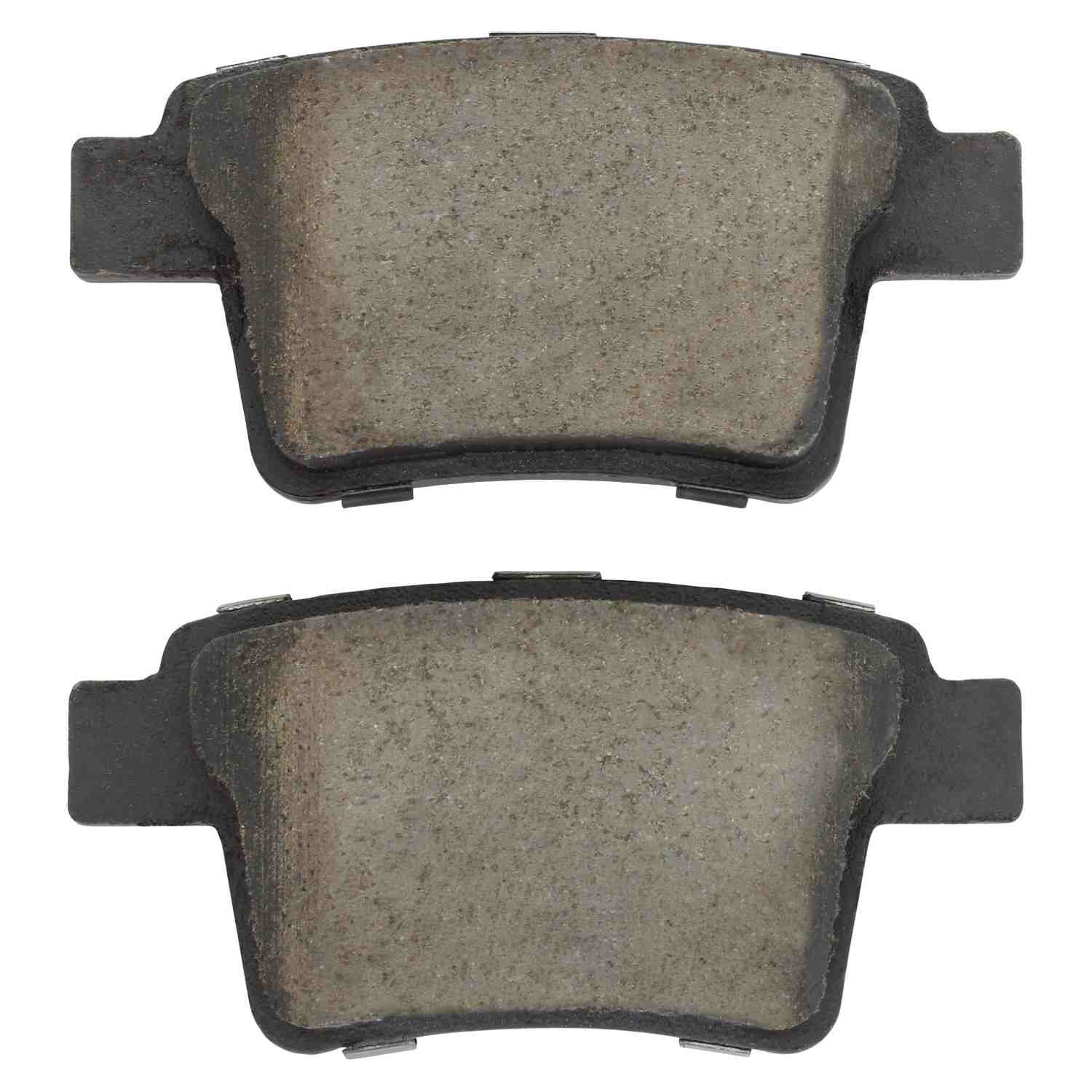 Front View of Rear Disc Brake Pad Set MPA 1001-1071C