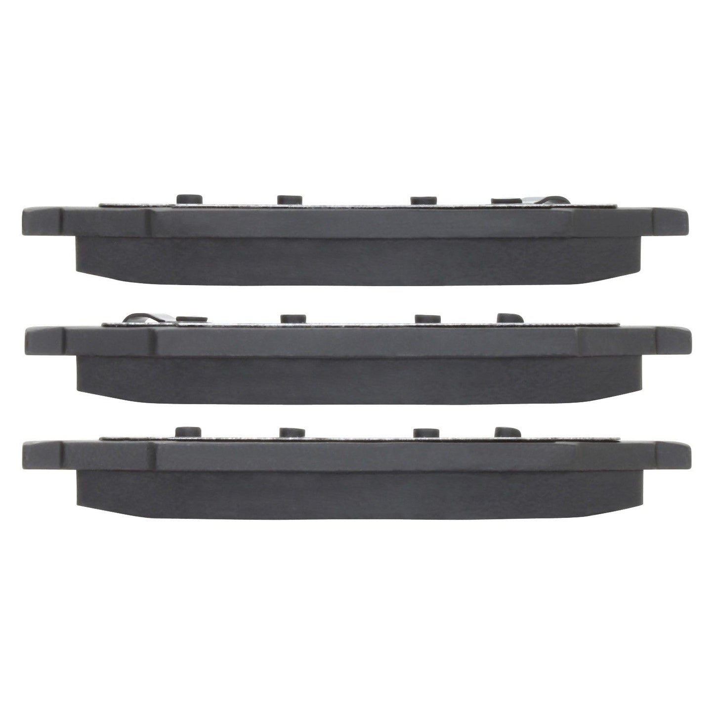 Top View of Front Disc Brake Pad Set MPA 1001-1075C