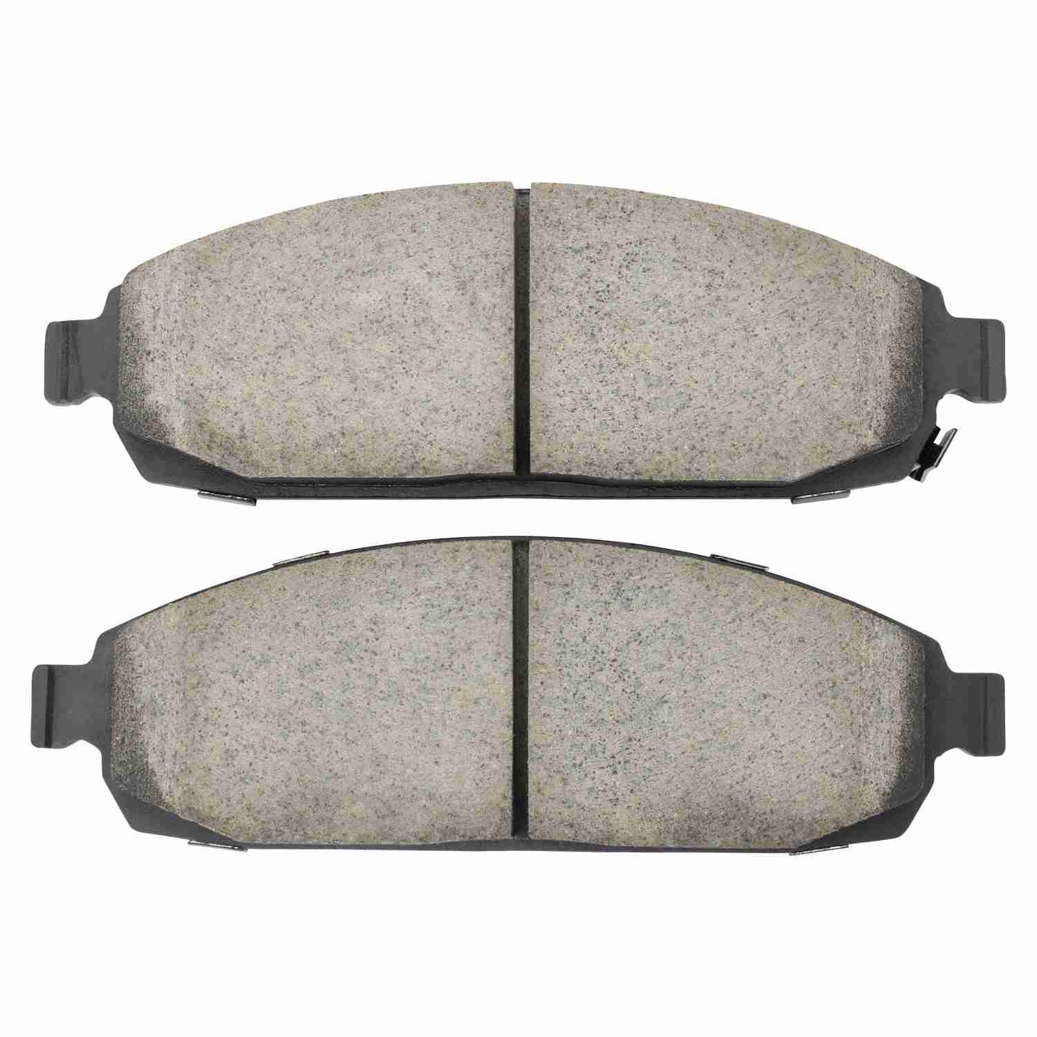 Front View of Front Disc Brake Pad Set MPA 1001-1080C