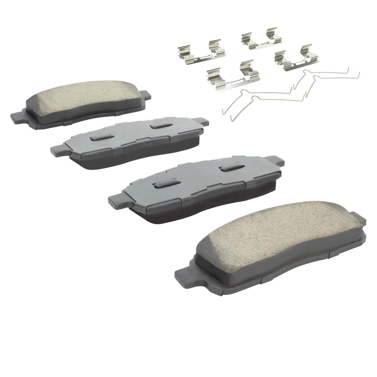 Angle View of Front Disc Brake Pad Set MPA 1001-1083C