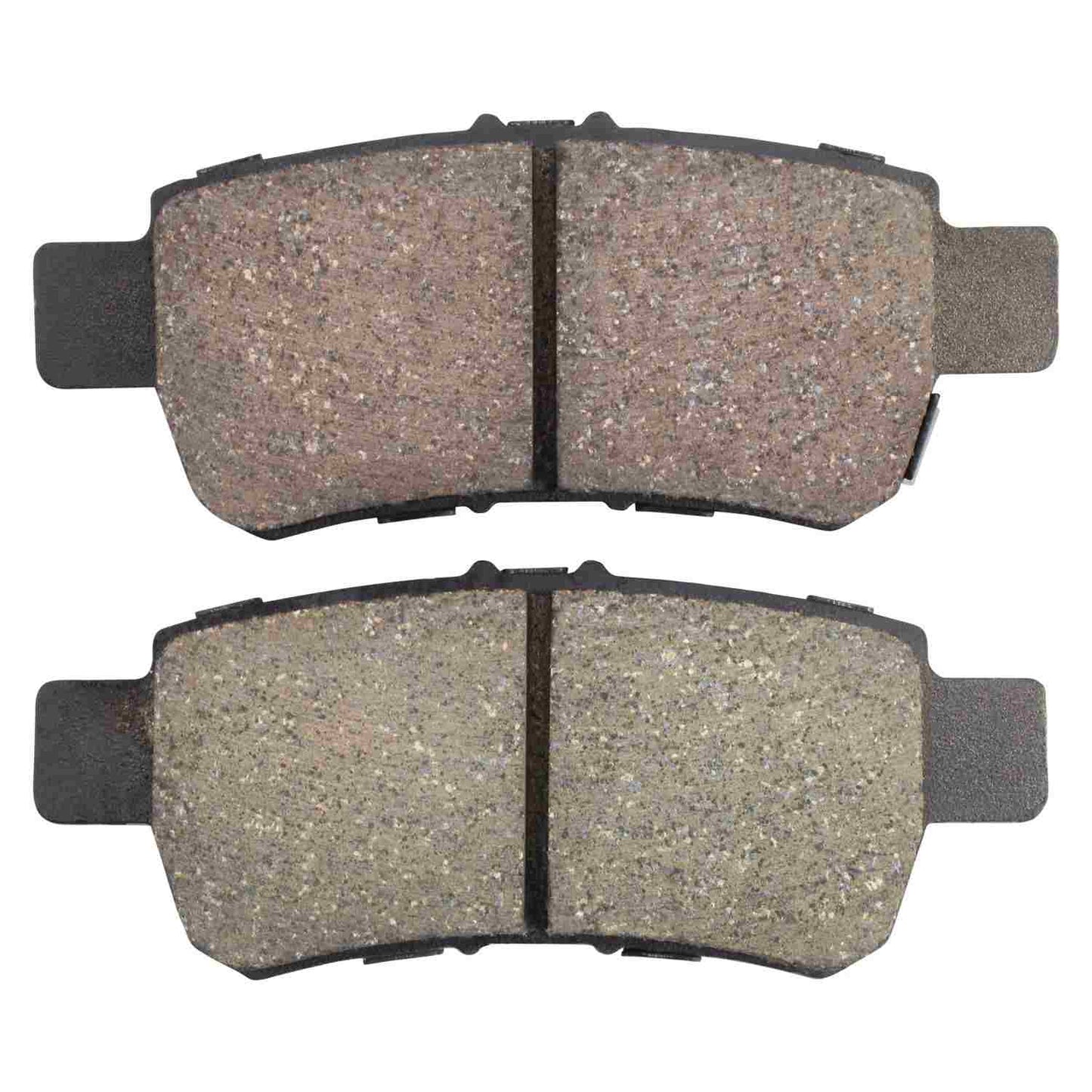 Front View of Rear Disc Brake Pad Set MPA 1001-1088C