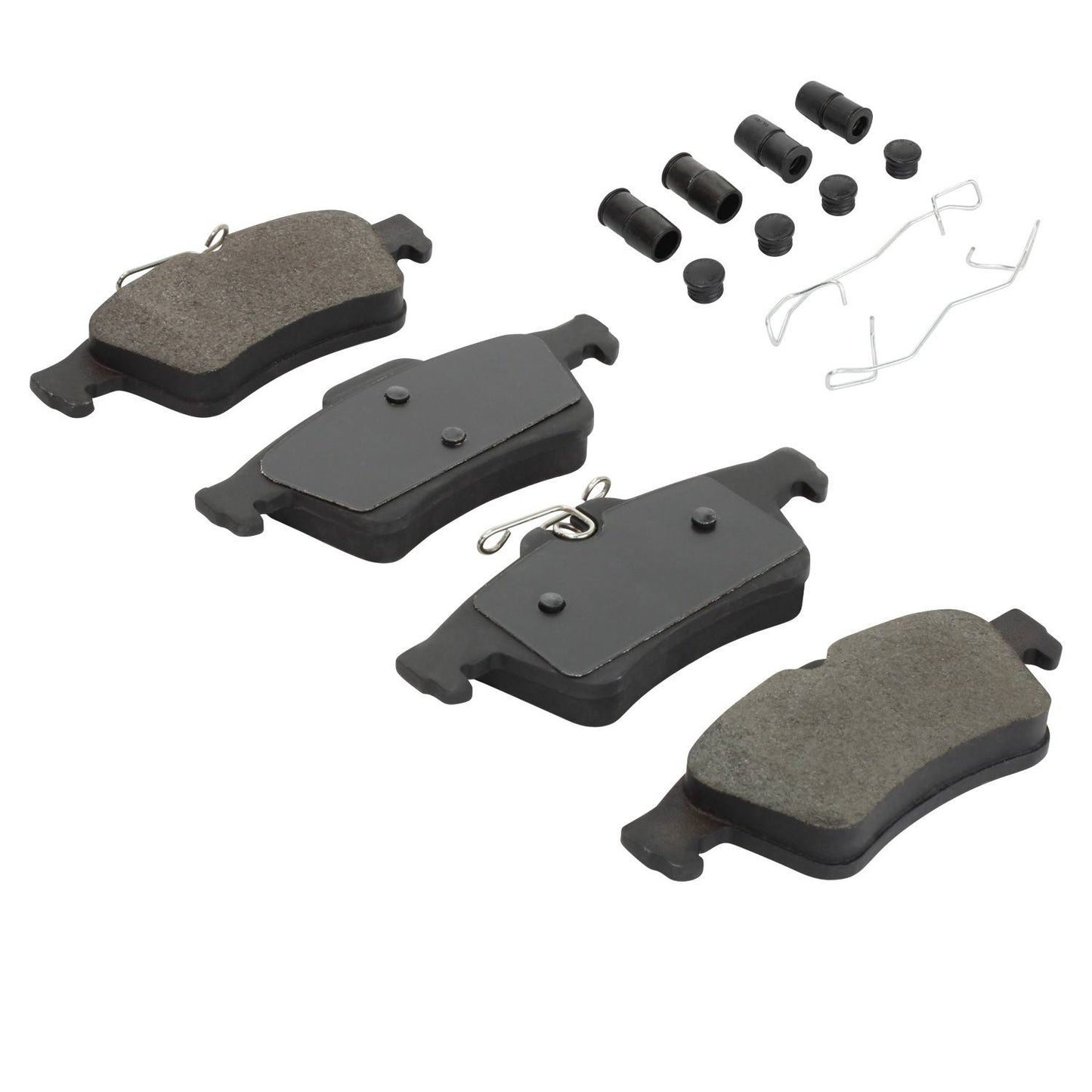 Angle View of Rear Disc Brake Pad Set MPA 1001-1095C