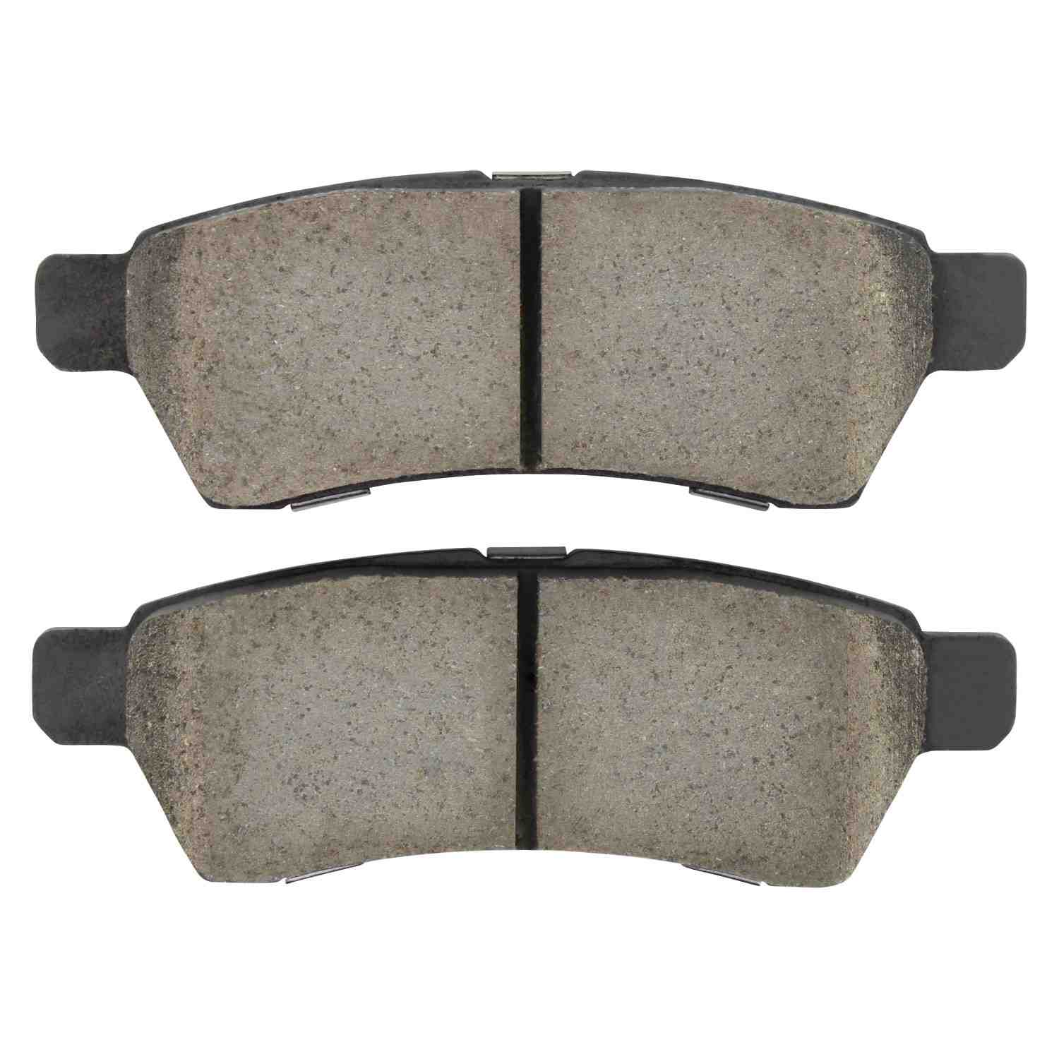 Front View of Rear Disc Brake Pad Set MPA 1001-1100C