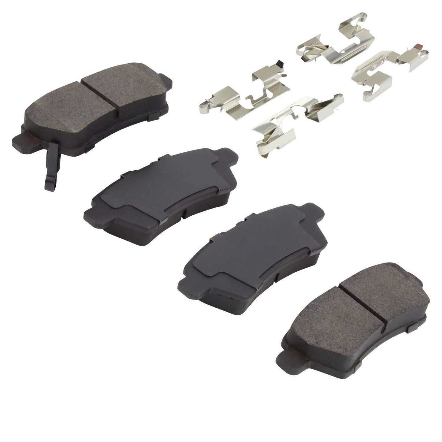 Angle View of Rear Disc Brake Pad Set MPA 1001-1101C