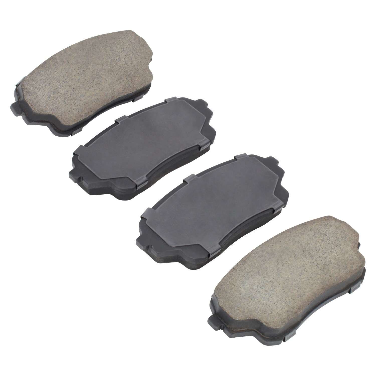 Angle View of Front Disc Brake Pad Set MPA 1001-1105C