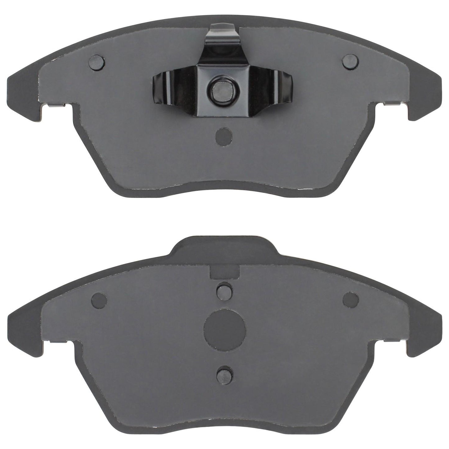 Back View of Front Disc Brake Pad Set MPA 1001-1107BC