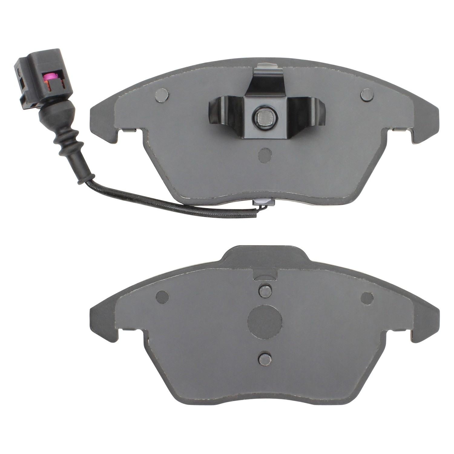 Back View of Front Disc Brake Pad Set MPA 1001-1107C