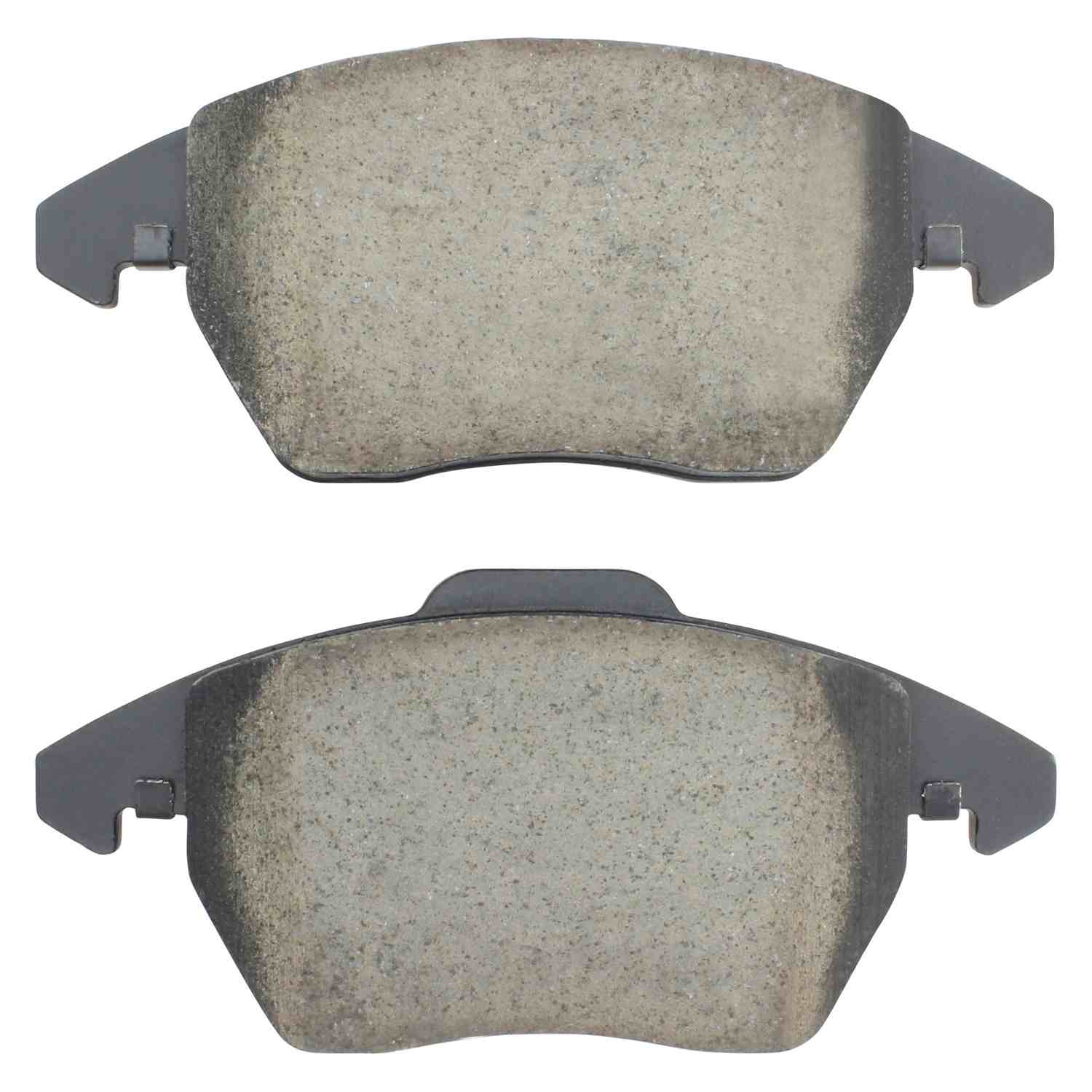 Front View of Front Disc Brake Pad Set MPA 1001-1107C