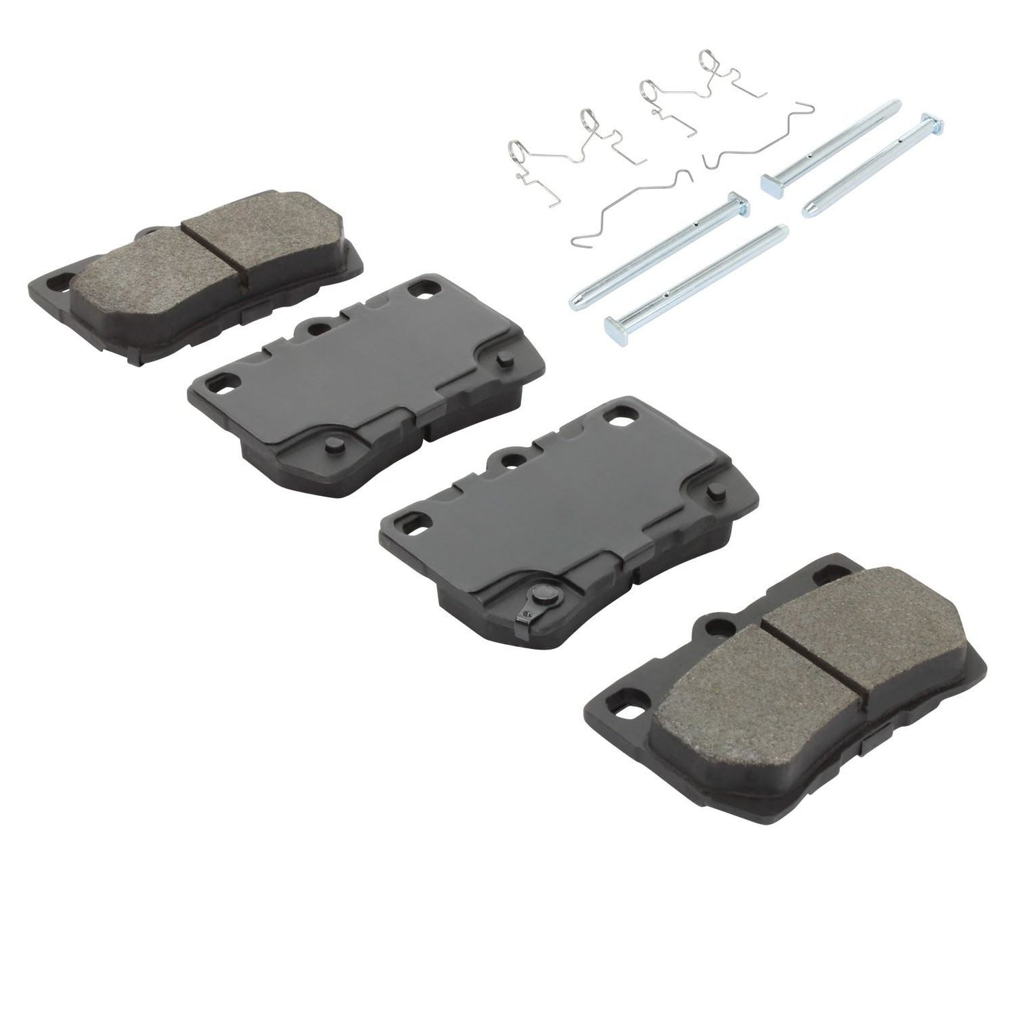 Angle View of Rear Disc Brake Pad Set MPA 1001-1113C