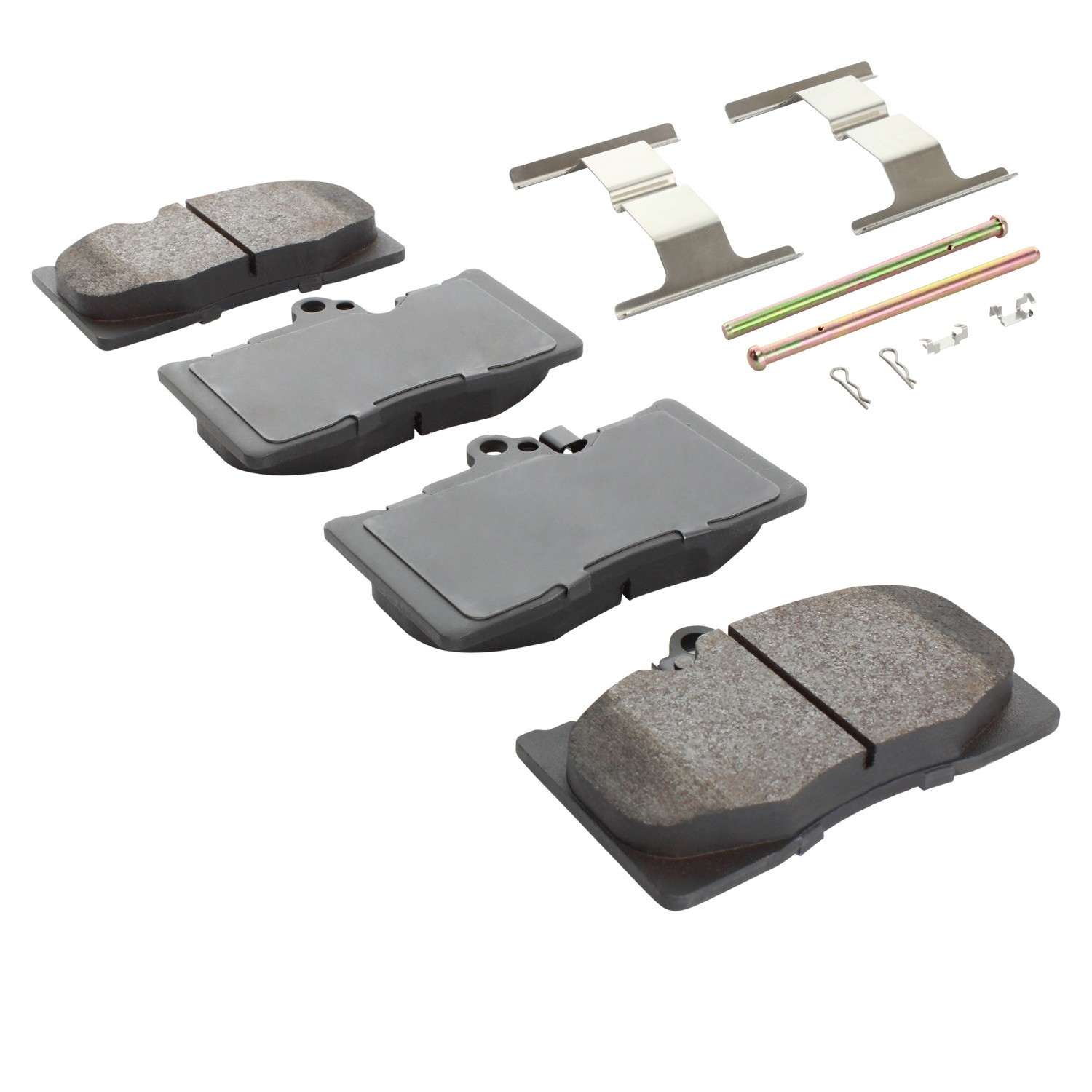 Angle View of Front Disc Brake Pad Set MPA 1001-1118C