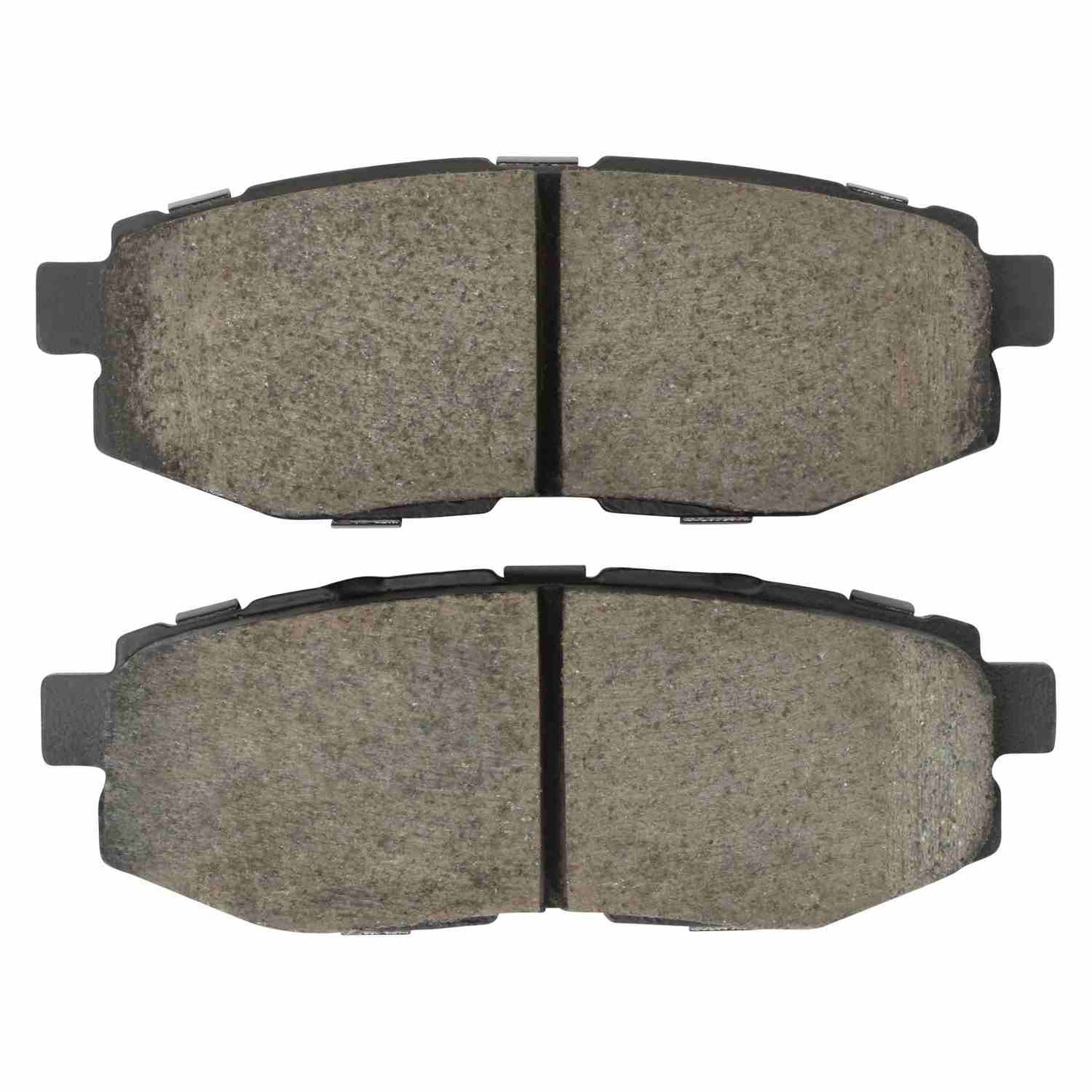 Front View of Rear Disc Brake Pad Set MPA 1001-1124C