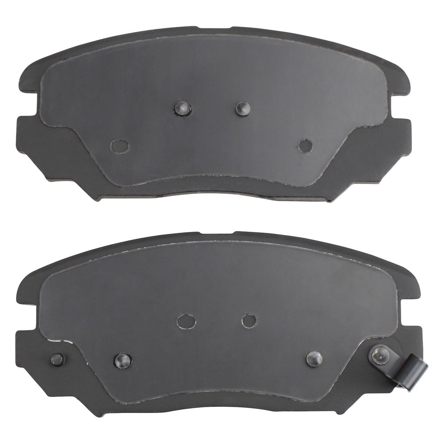 Back View of Front Disc Brake Pad Set MPA 1001-1125AC