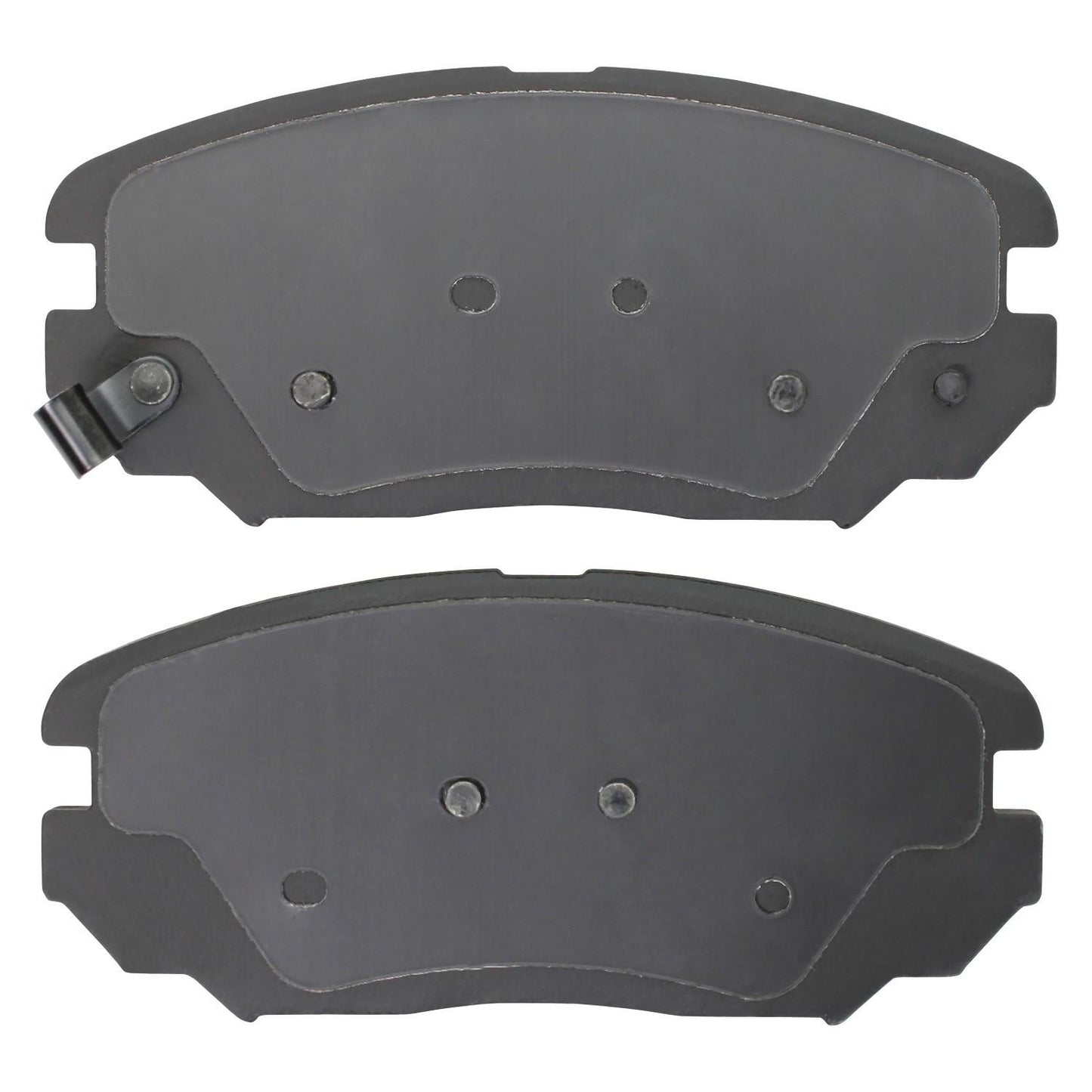 Back View of Front Disc Brake Pad Set MPA 1001-1125C