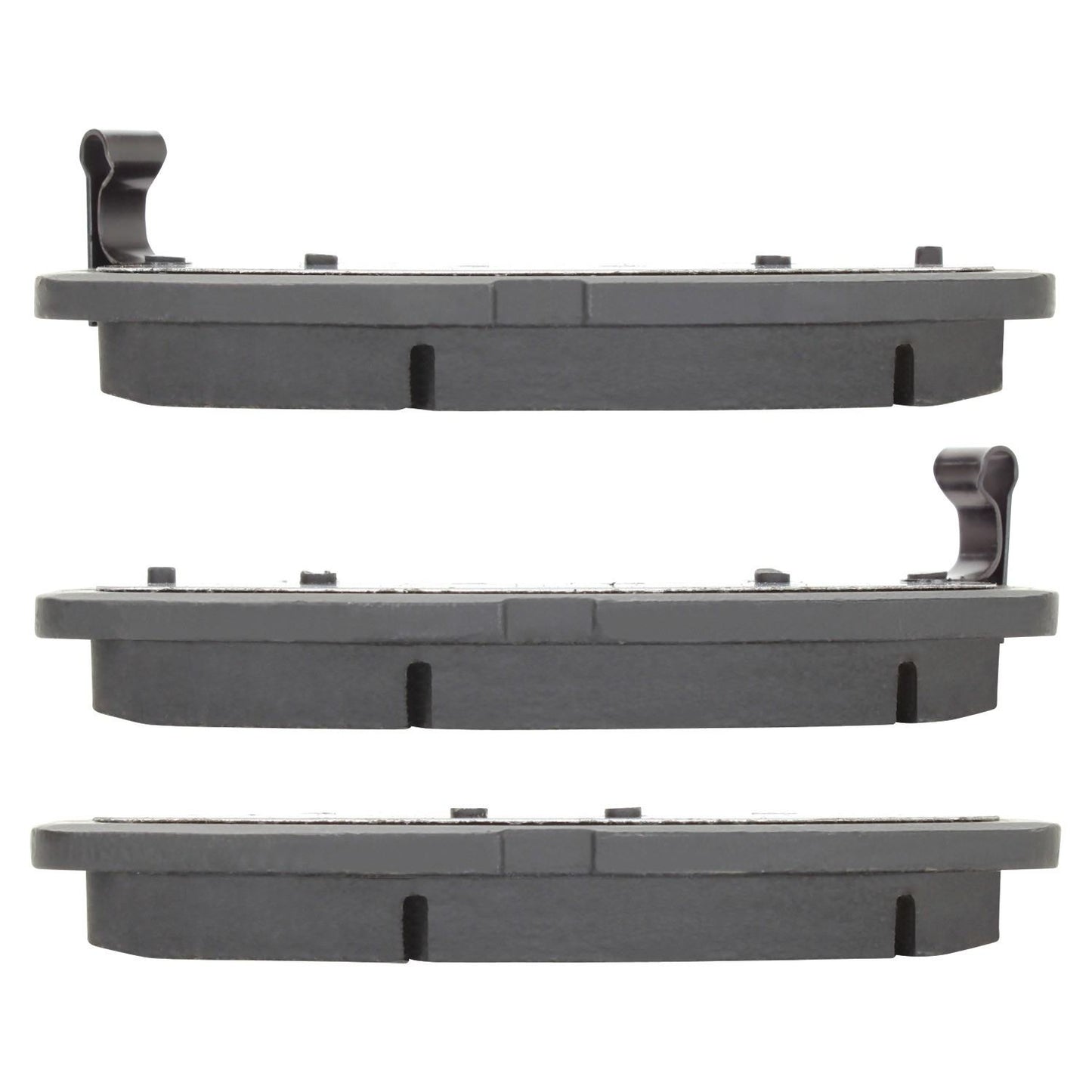 Top View of Front Disc Brake Pad Set MPA 1001-1125C