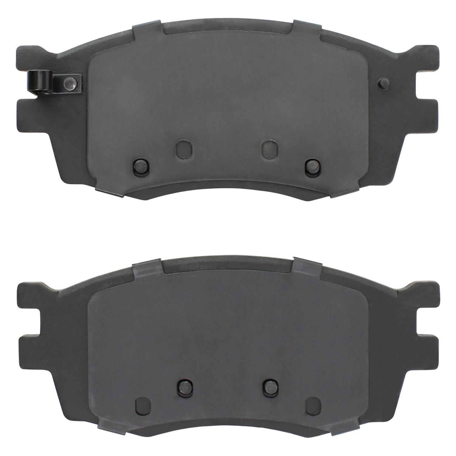 Back View of Front Disc Brake Pad Set MPA 1001-1156C