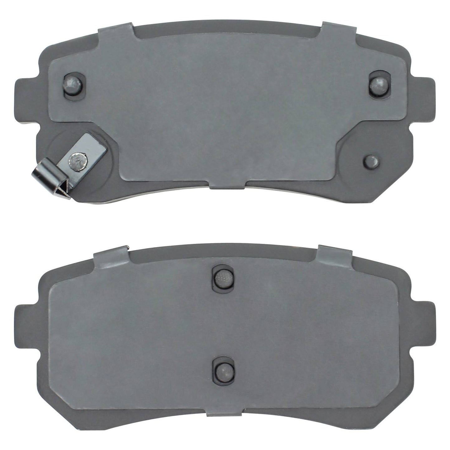 Back View of Rear Disc Brake Pad Set MPA 1001-1157C