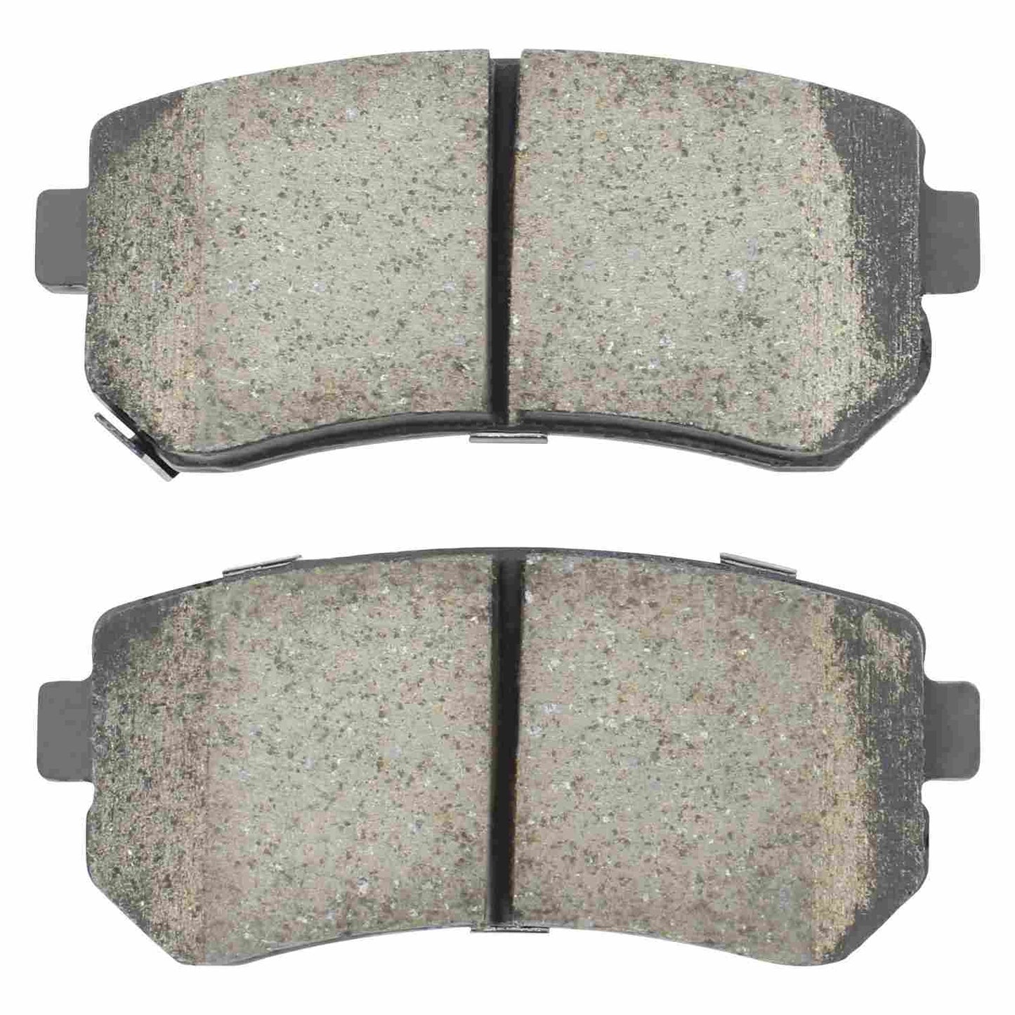 Front View of Rear Disc Brake Pad Set MPA 1001-1157C