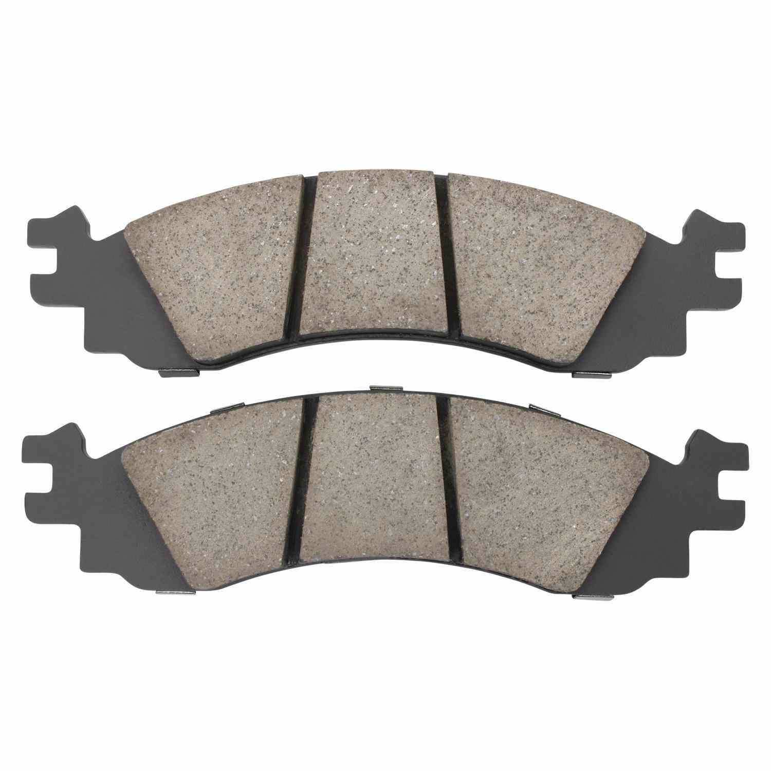 Front View of Front Disc Brake Pad Set MPA 1001-1158C