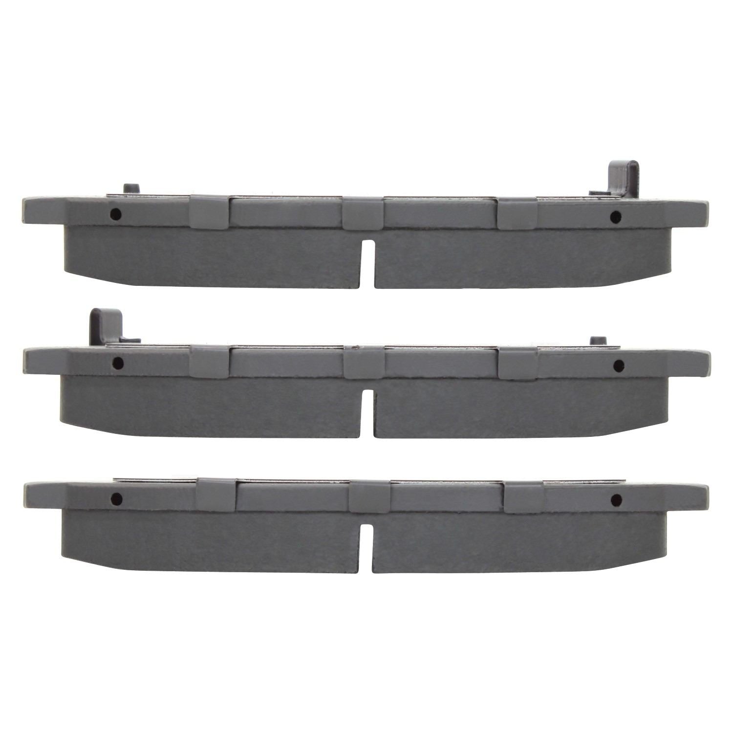 Top View of Front Disc Brake Pad Set MPA 1001-1164C