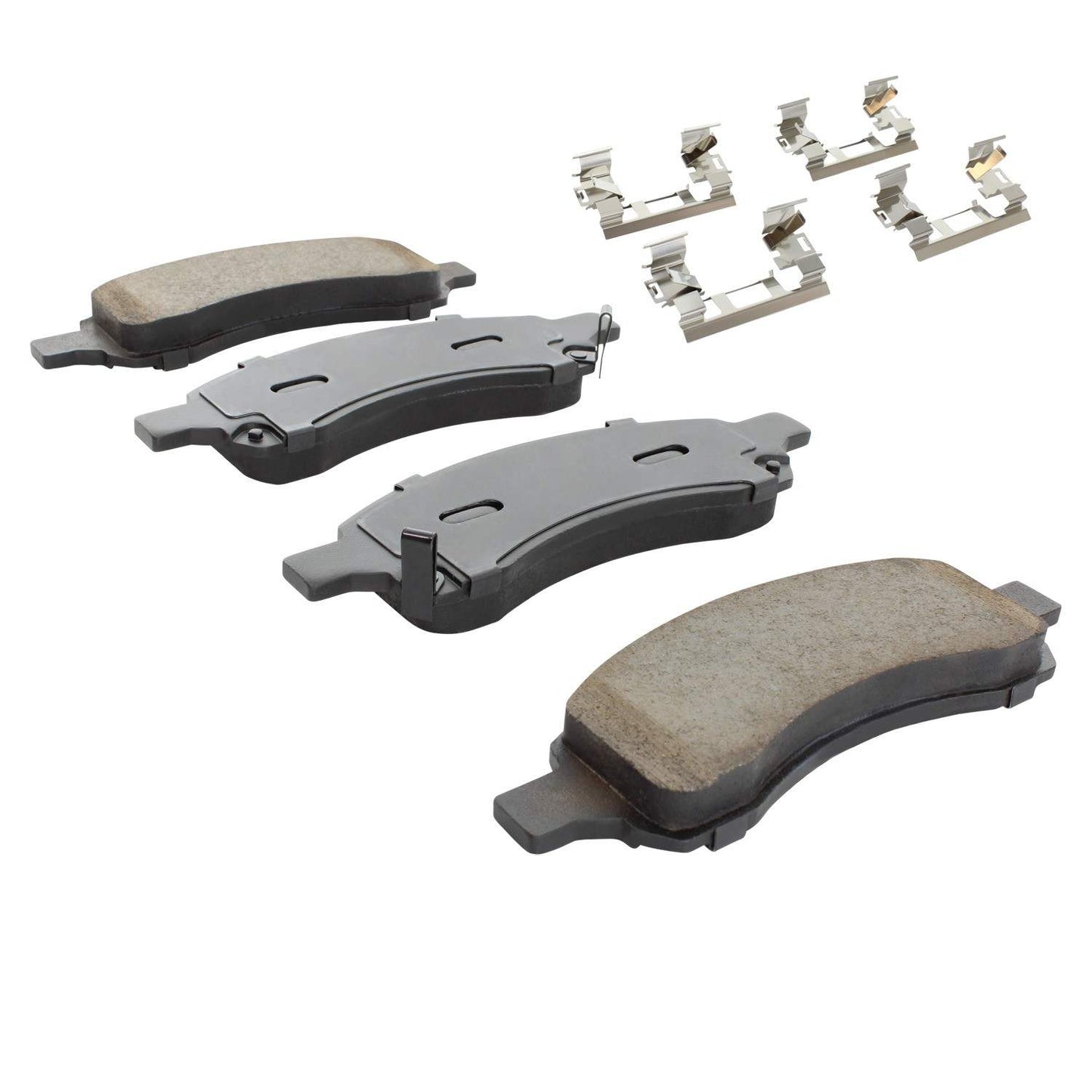 Angle View of Front Disc Brake Pad Set MPA 1001-1169C