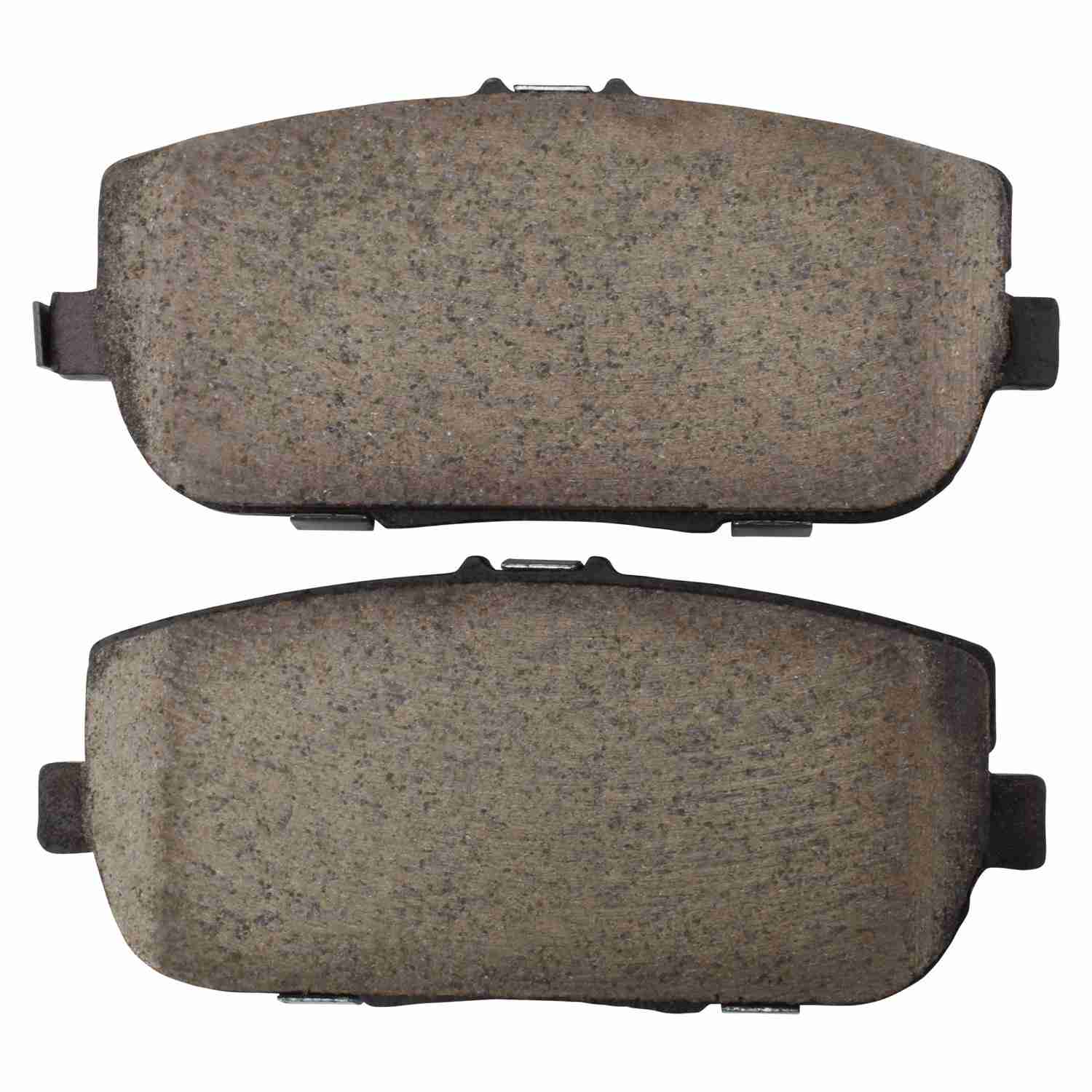 Front View of Rear Disc Brake Pad Set MPA 1001-1180C