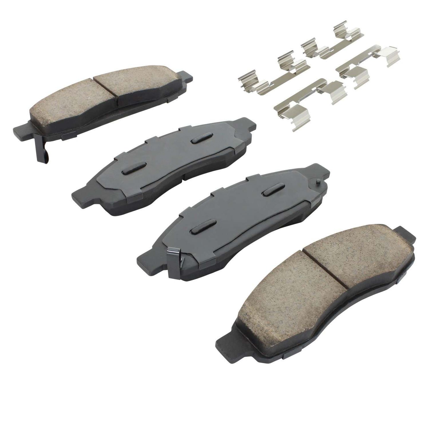 Angle View of Front Disc Brake Pad Set MPA 1001-1183C