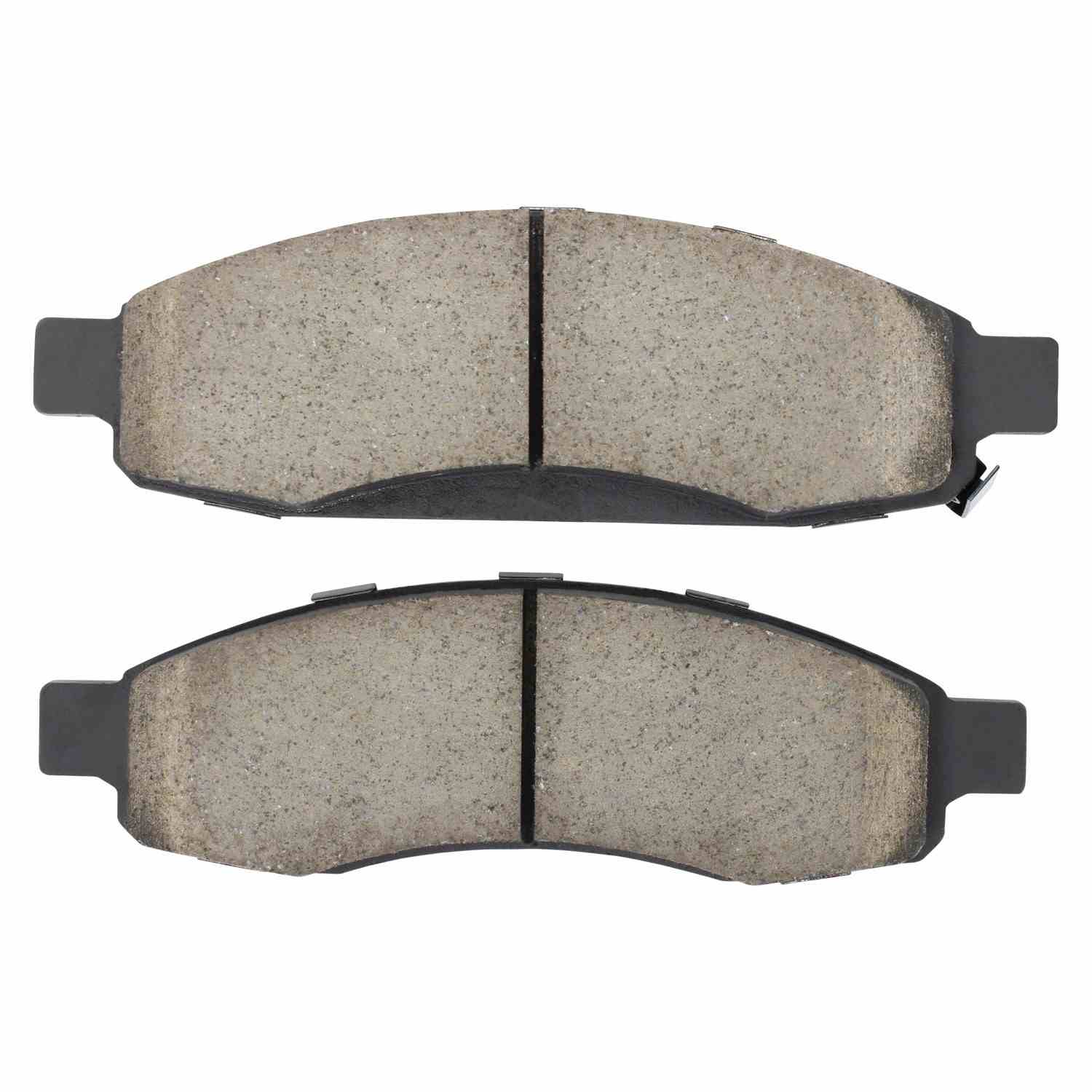 Front View of Front Disc Brake Pad Set MPA 1001-1183C