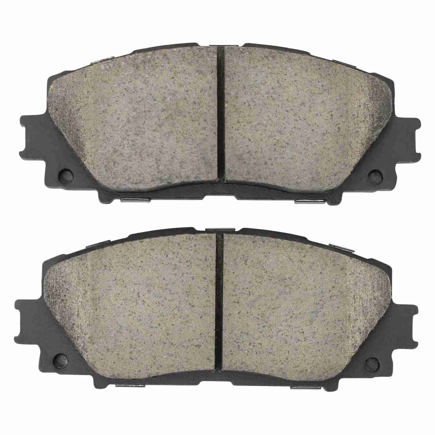 Front View of Front Disc Brake Pad Set MPA 1001-1184AC