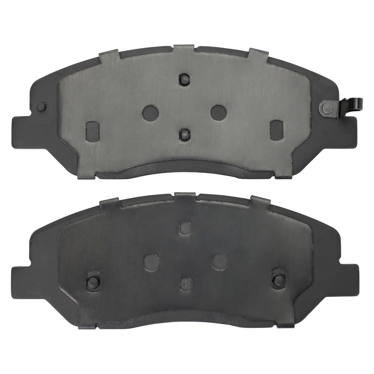 Back View of Front Disc Brake Pad Set MPA 1001-1202C