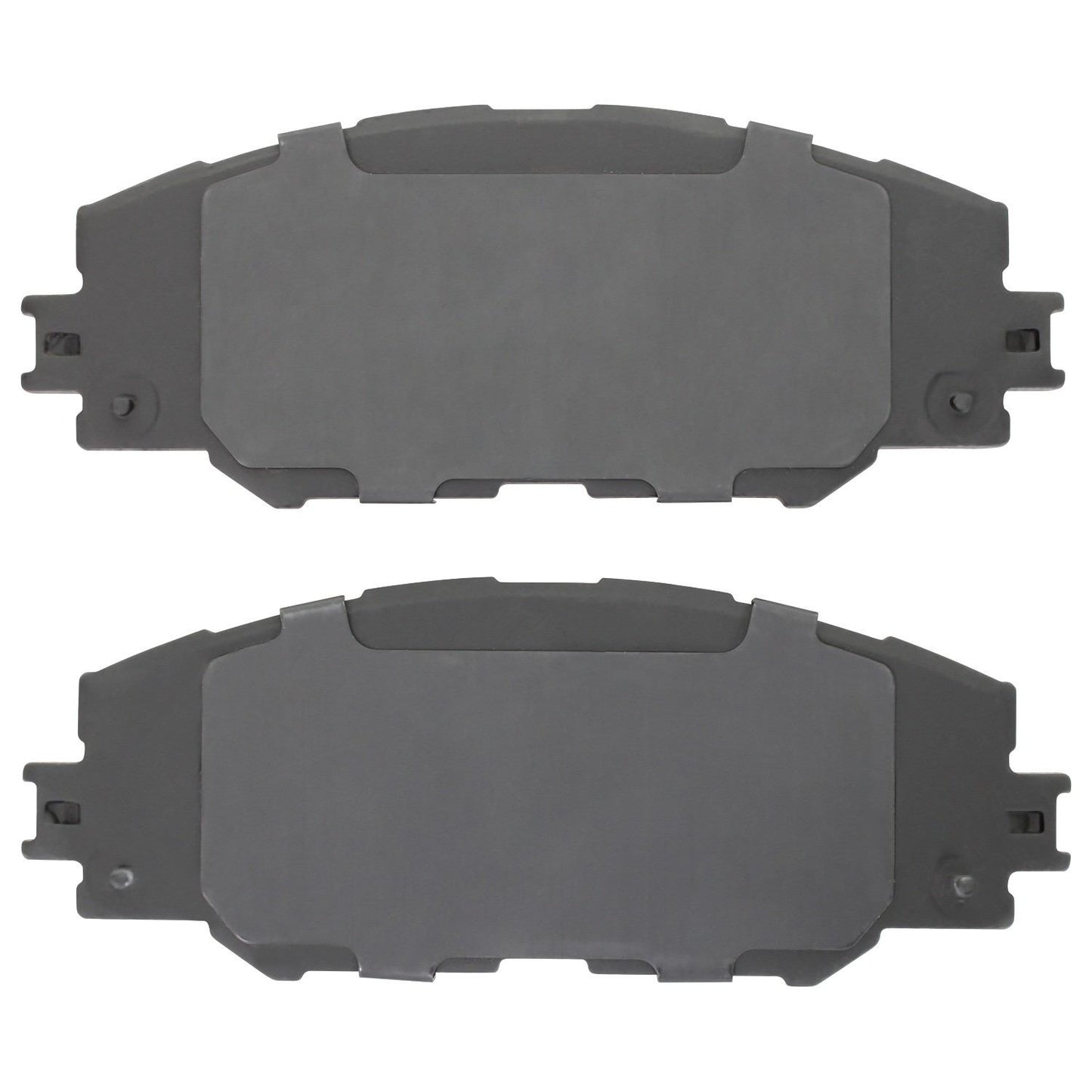 Back View of Front Disc Brake Pad Set MPA 1001-1211C