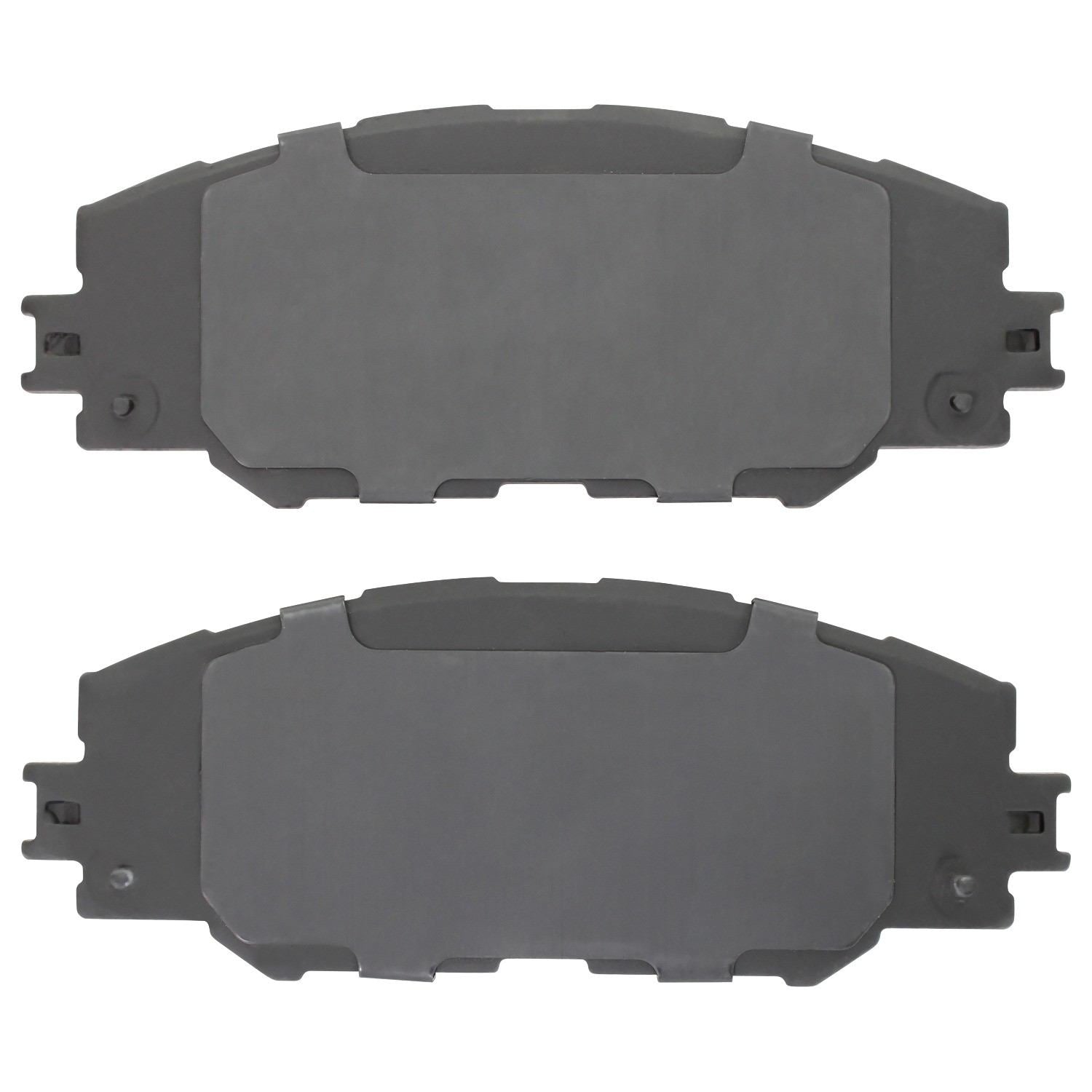 Back View of Front Disc Brake Pad Set MPA 1001-1211C