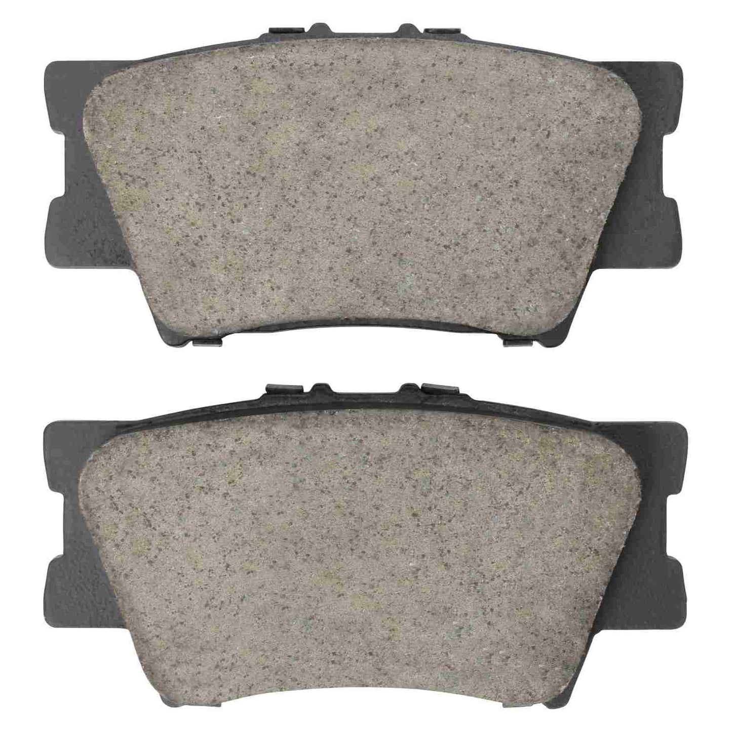 Front View of Rear Disc Brake Pad Set MPA 1001-1212AC