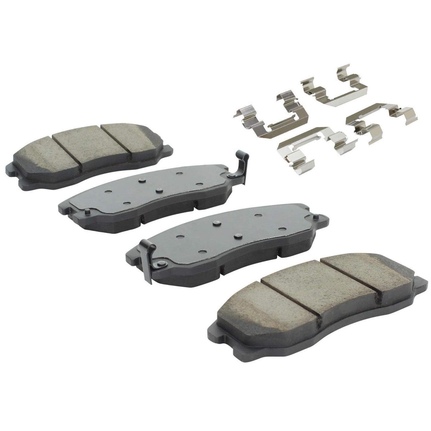 Angle View of Front Disc Brake Pad Set MPA 1001-1264C