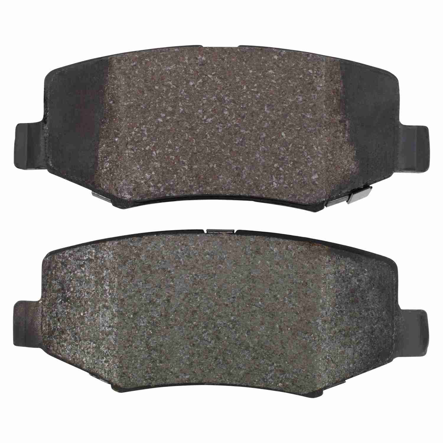 Front View of Rear Disc Brake Pad Set MPA 1001-1274C