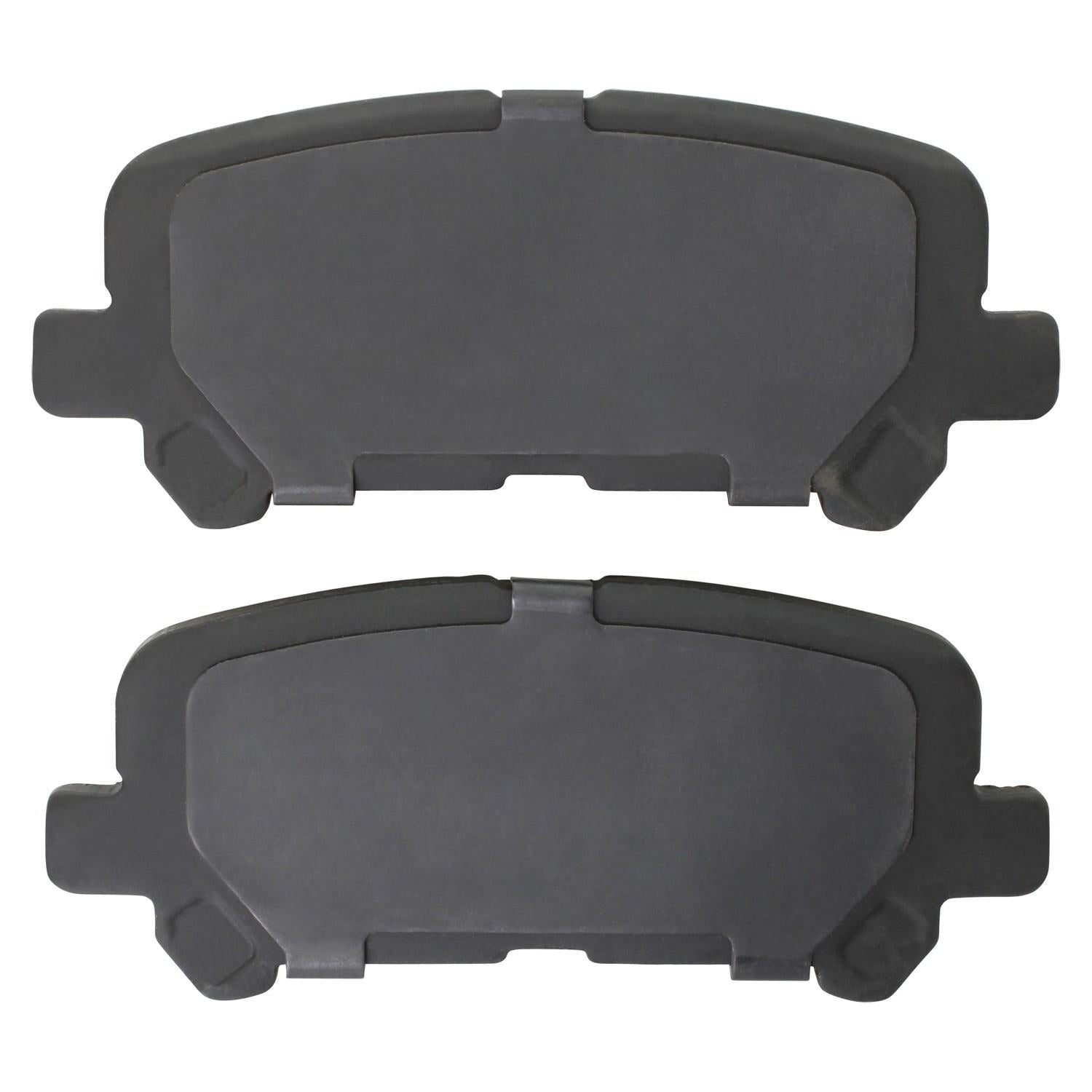 Back View of Rear Disc Brake Pad Set MPA 1001-1281C