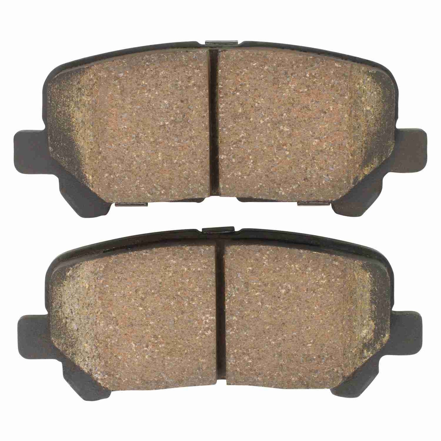 Front View of Rear Disc Brake Pad Set MPA 1001-1281C