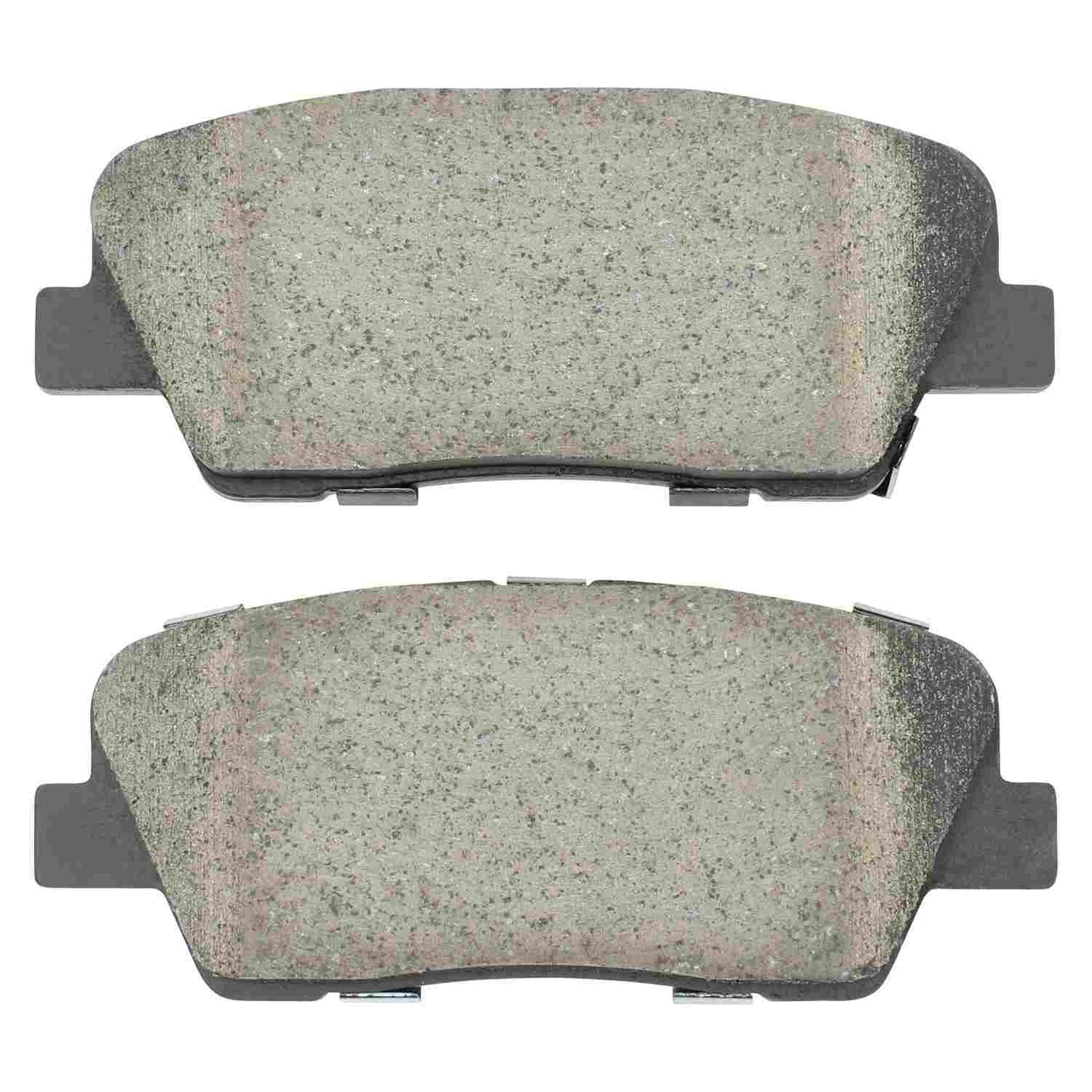 Front View of Rear Disc Brake Pad Set MPA 1001-1284BC