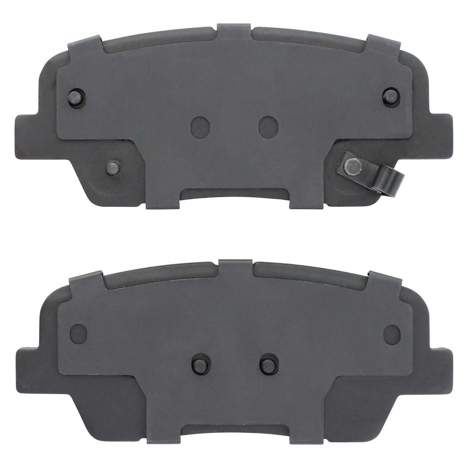 Back View of Rear Disc Brake Pad Set MPA 1001-1284C