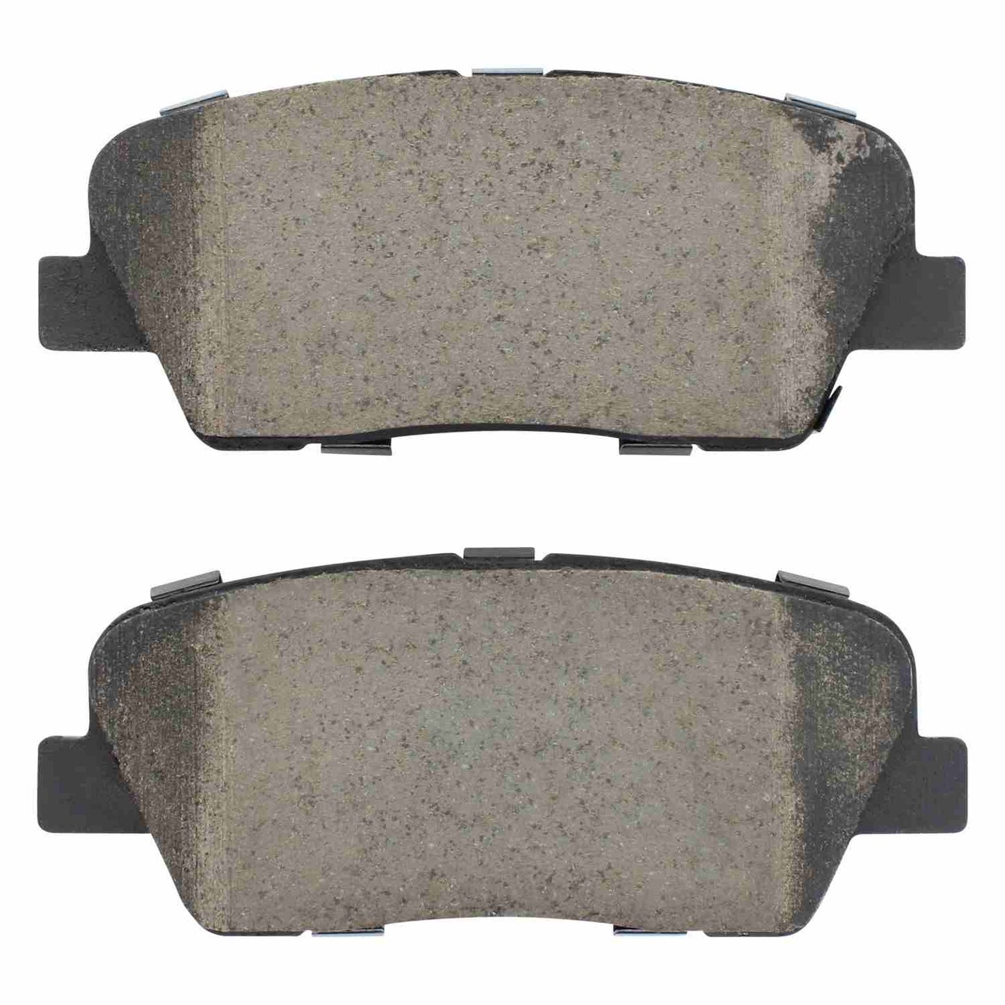 Front View of Rear Disc Brake Pad Set MPA 1001-1284C