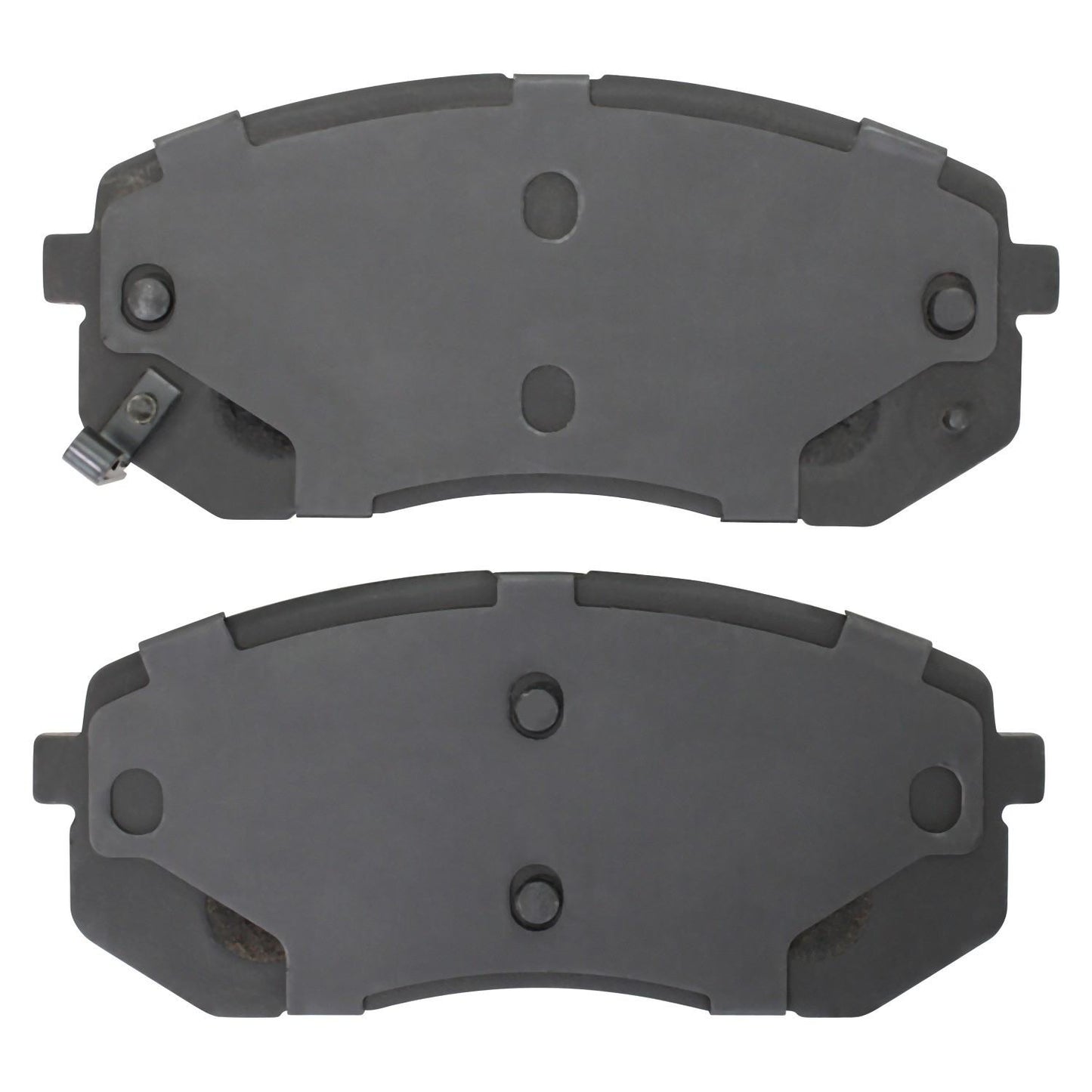 Back View of Front Disc Brake Pad Set MPA 1001-1295AC