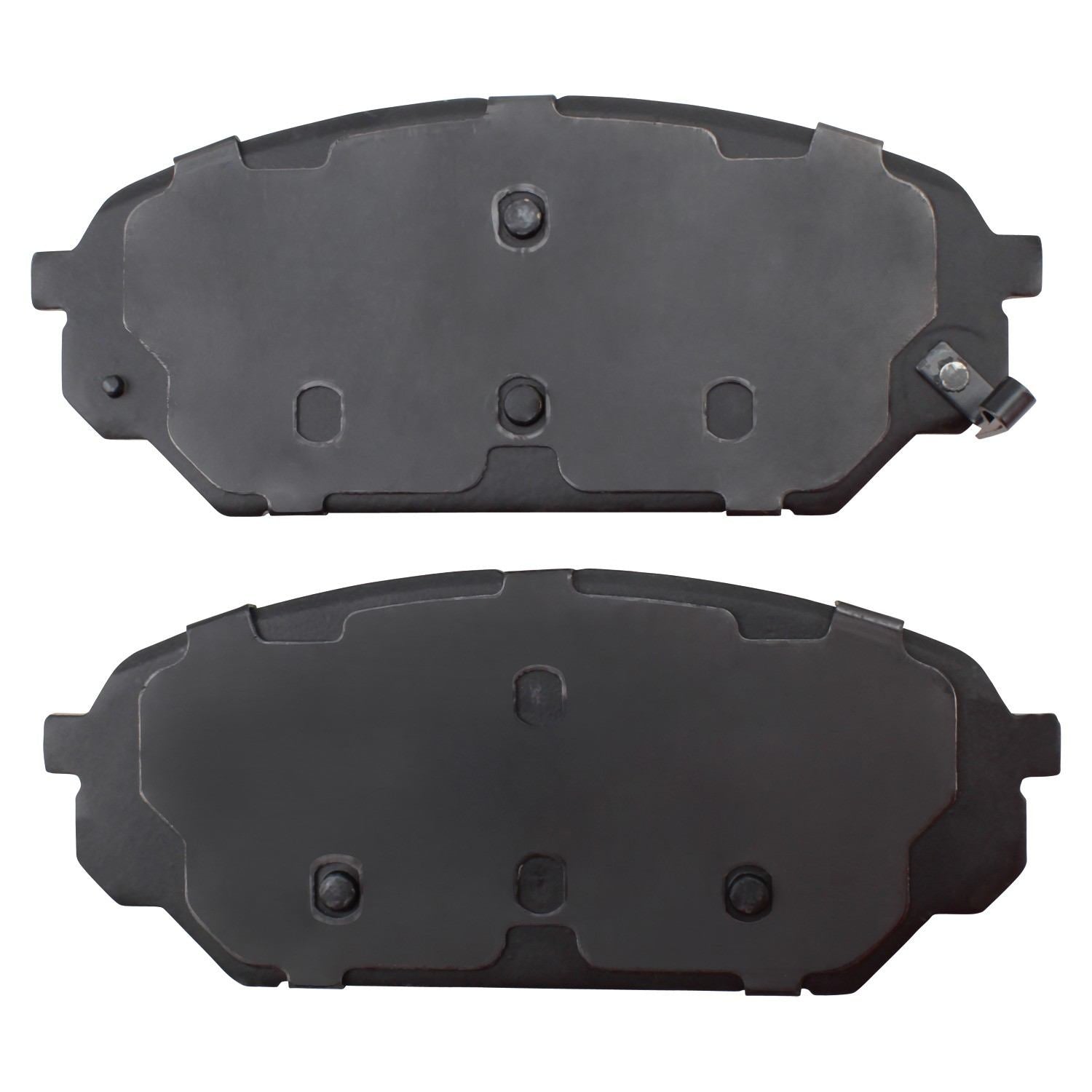 Back View of Front Disc Brake Pad Set MPA 1001-1301C